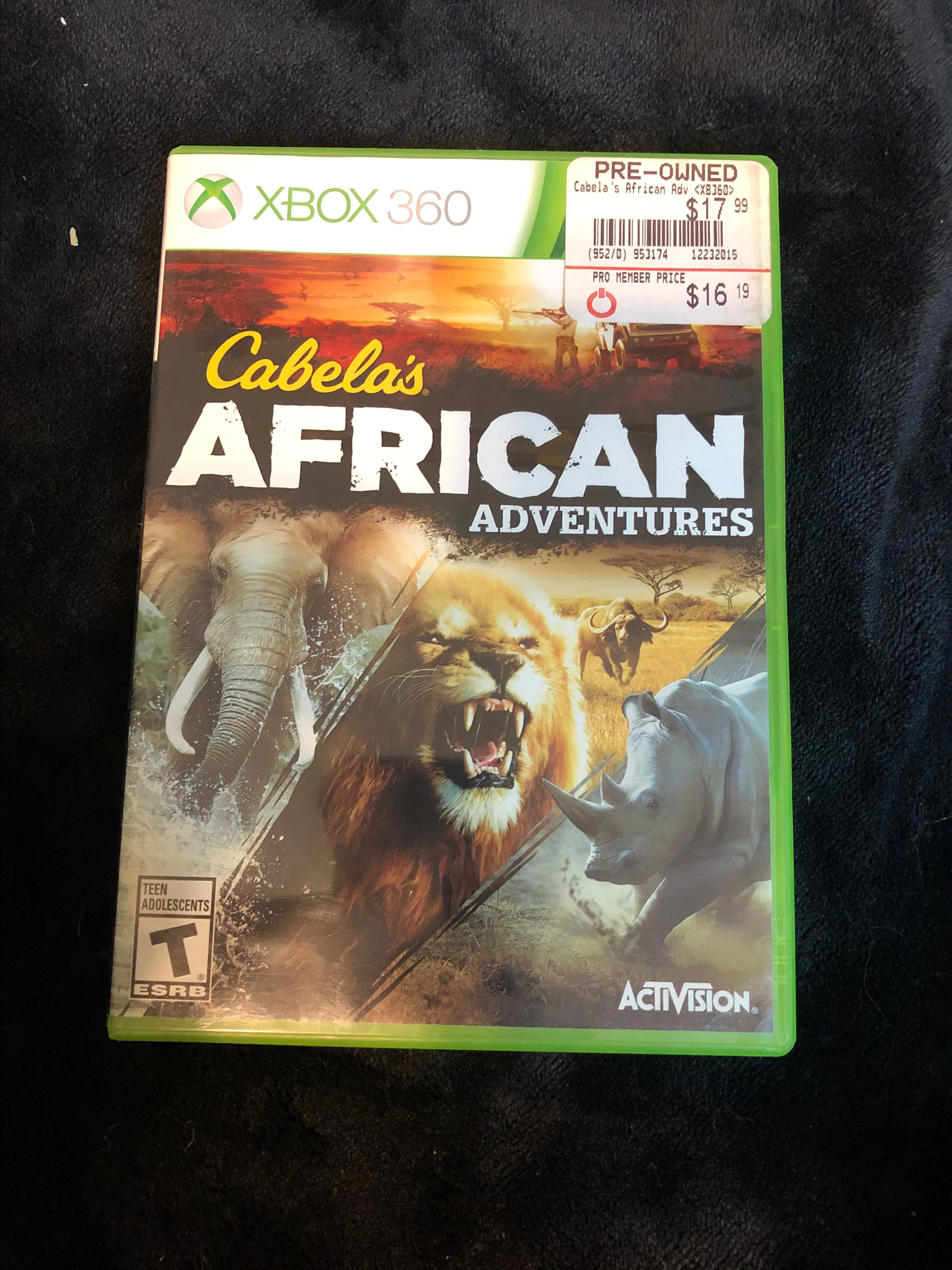 Product image for Xbox 360 Cabelas African Adventures