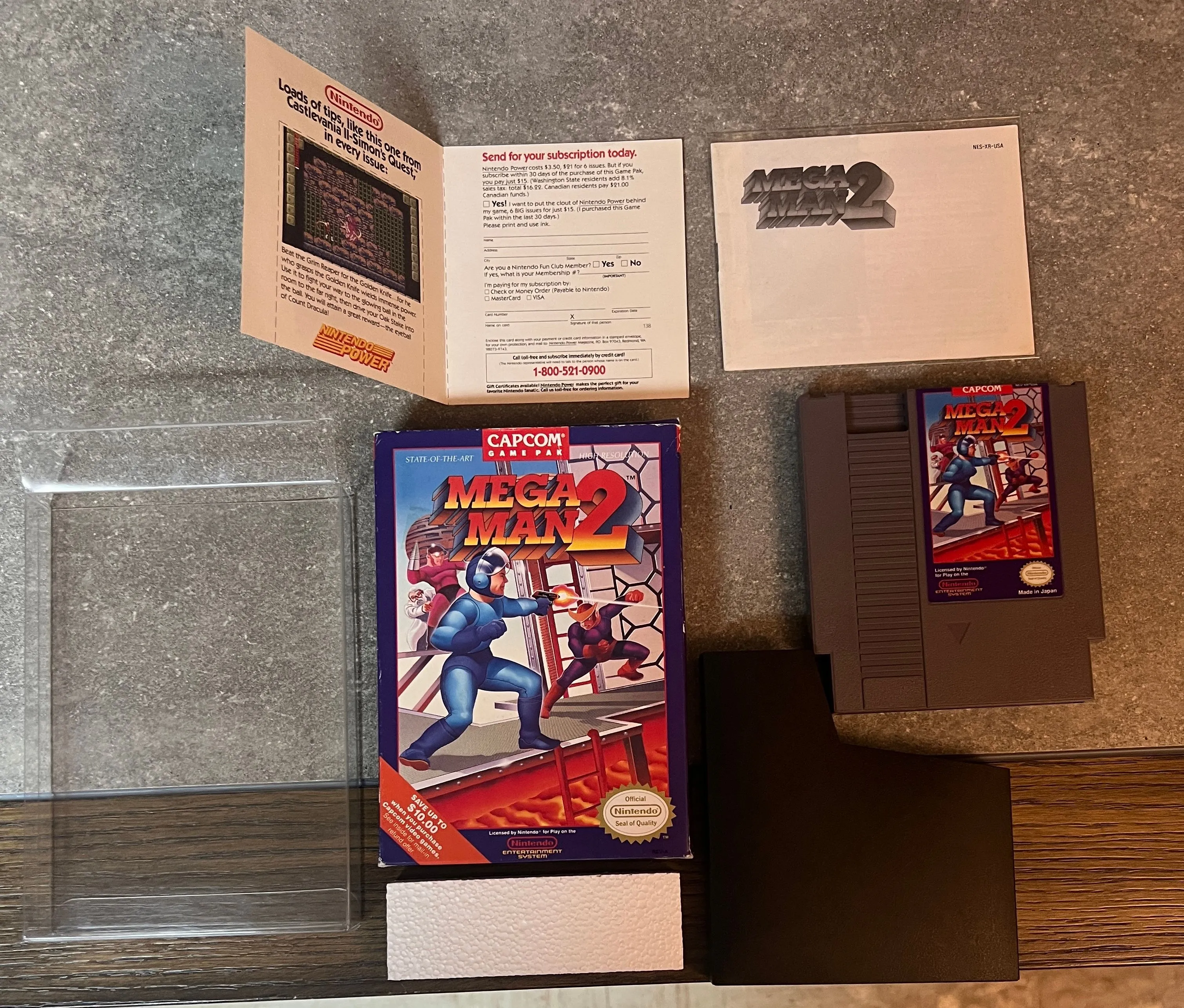 Product image for NES Megaman 2 Complete in box