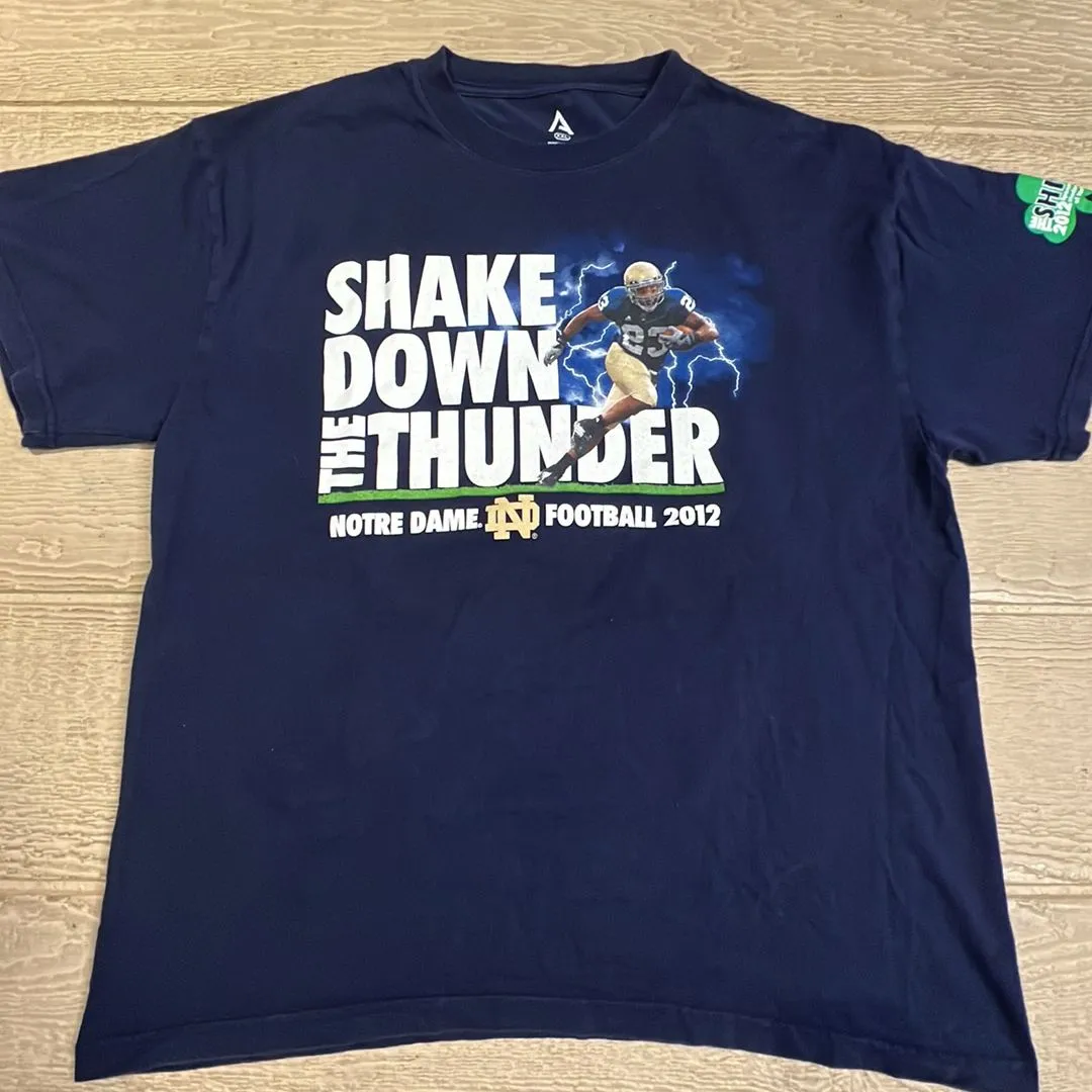 Product image for 2012 Shake Down The Thunder Norte Dame Football