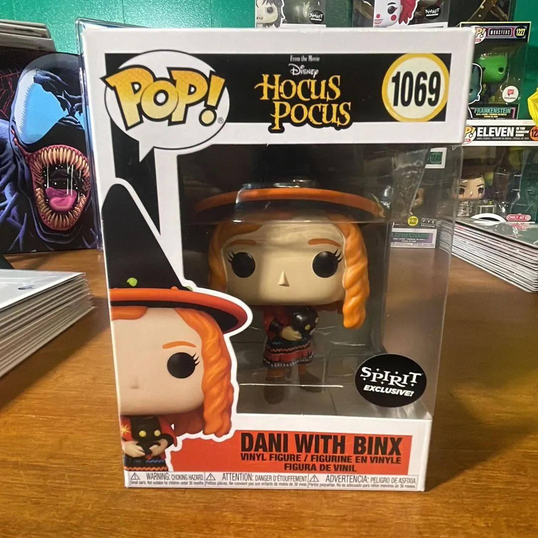 Product image for Dani with Binx Funko pop (Hocus Pocus)