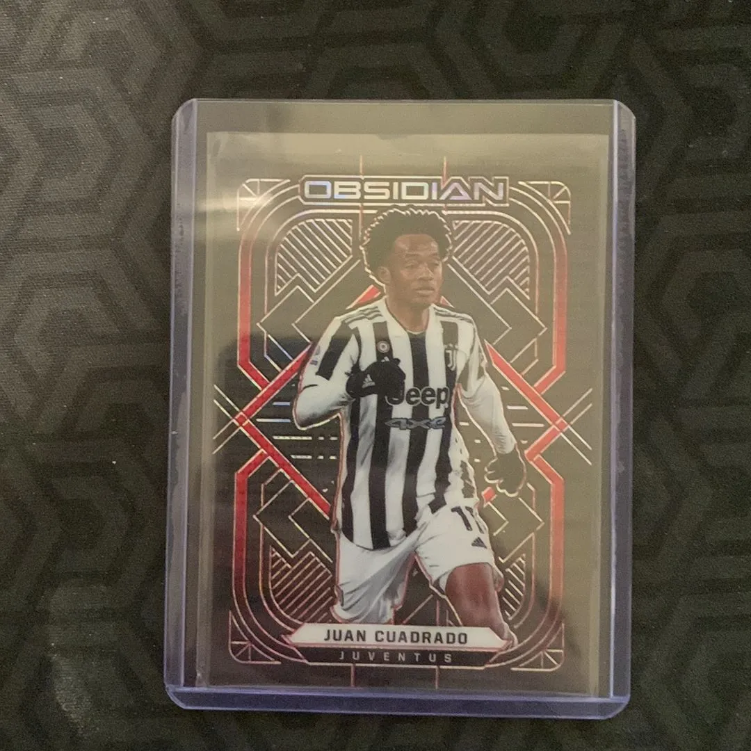 Product image for 2021-22 Obsidian Juan Cuadrado Red Pulsar