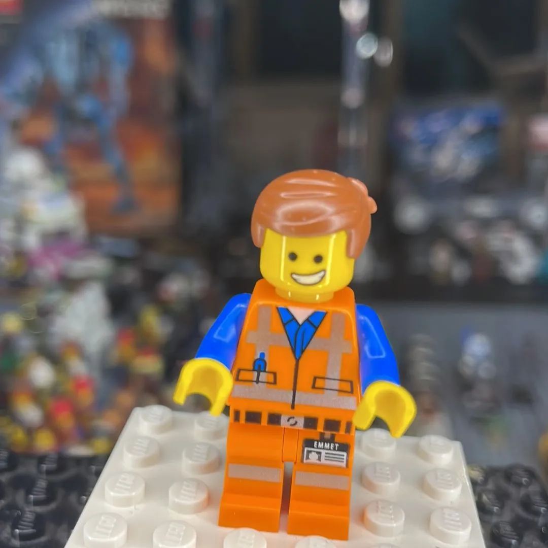 Product image for Lego Movie Emmet (Side smile)