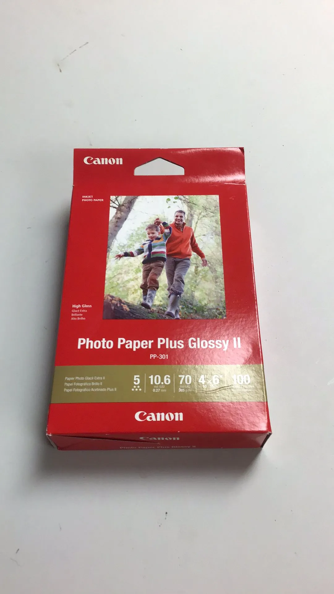 Product image for Canon photo paper plus glossy