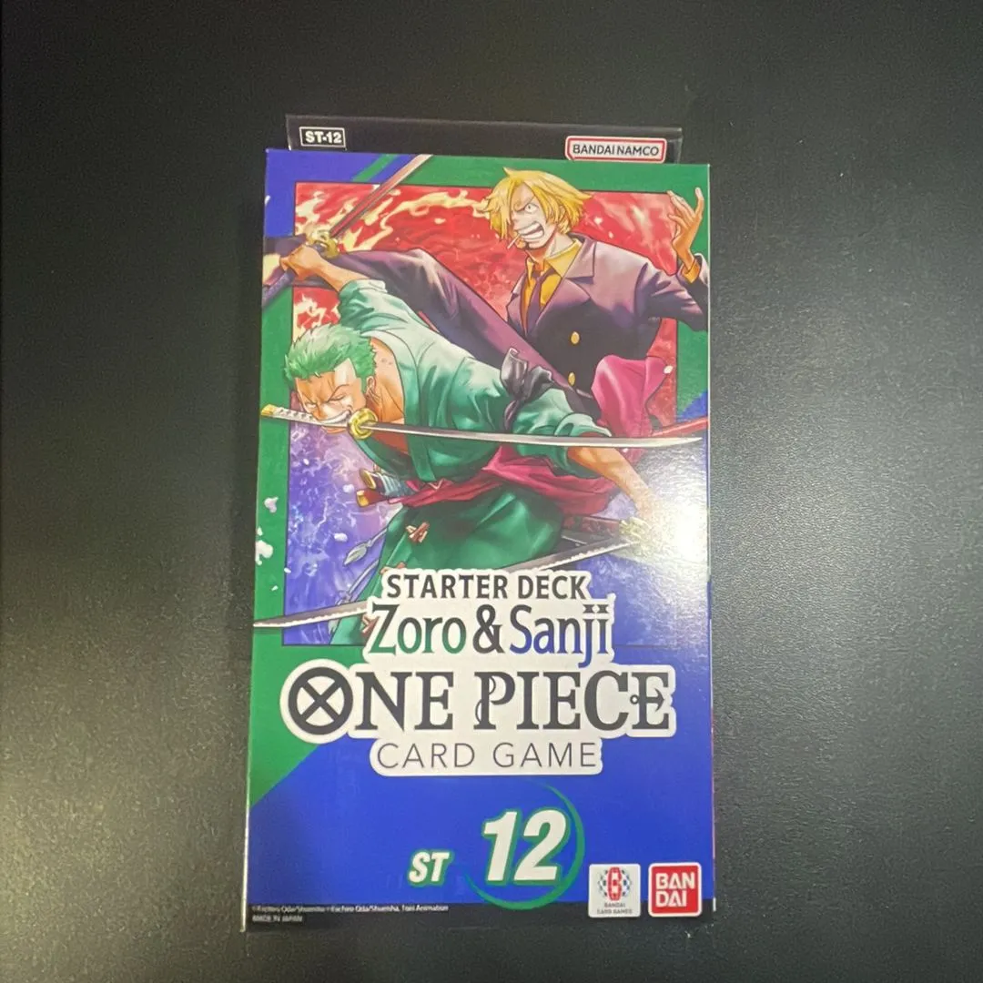 one piece card game zoro and sanji starter deck ST-12 JAP Sanji 2024 One Piece Starter Deck 12 Roronoa Zoro & Sanji 2024