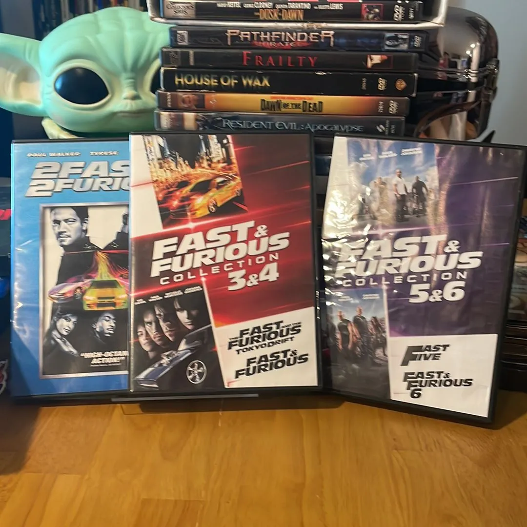 Product image for Fast and Furious Bundle Deal Dvd 2-6 Used