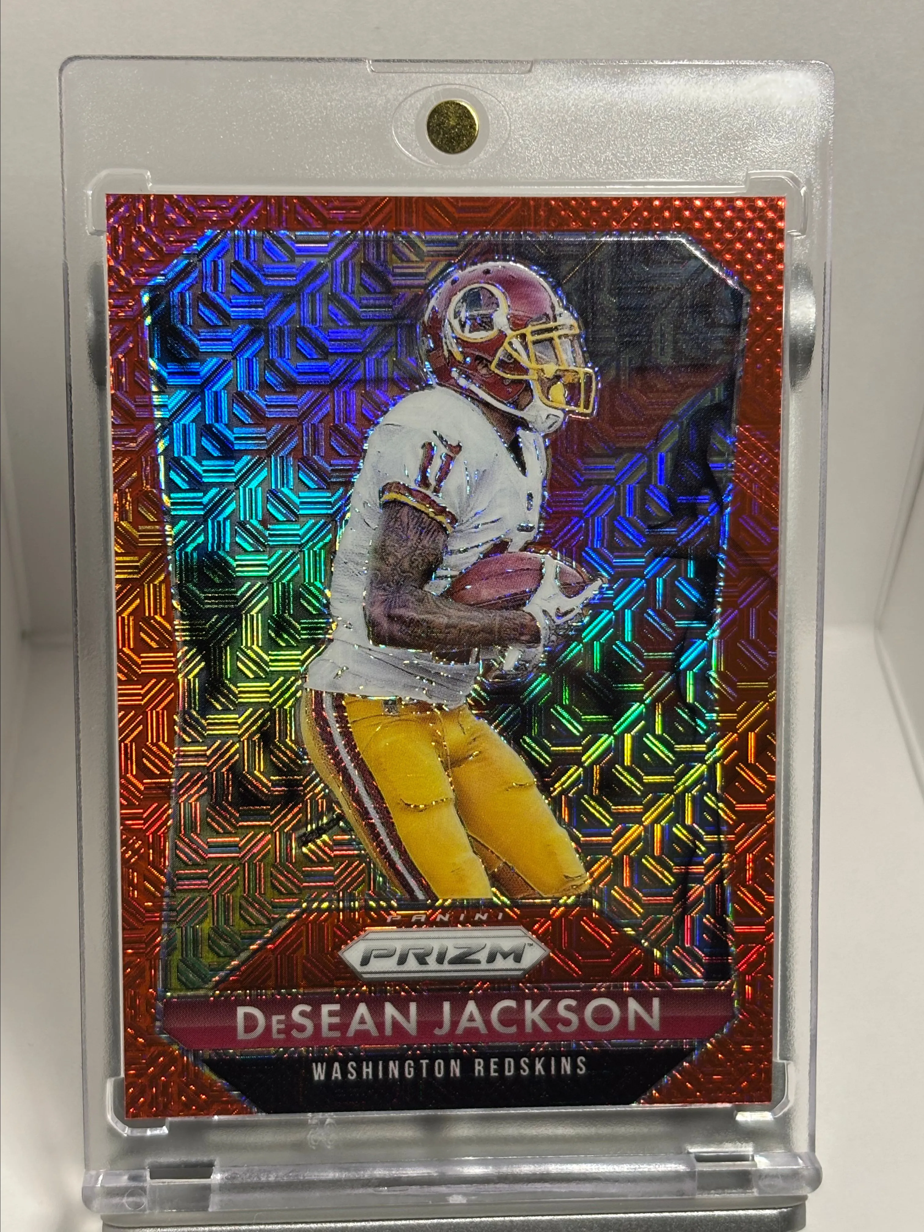 Product image for 2015 Prizm COLOR MATCH Red Mojo Numbered /99 DeSean Jackson Washington Redskins