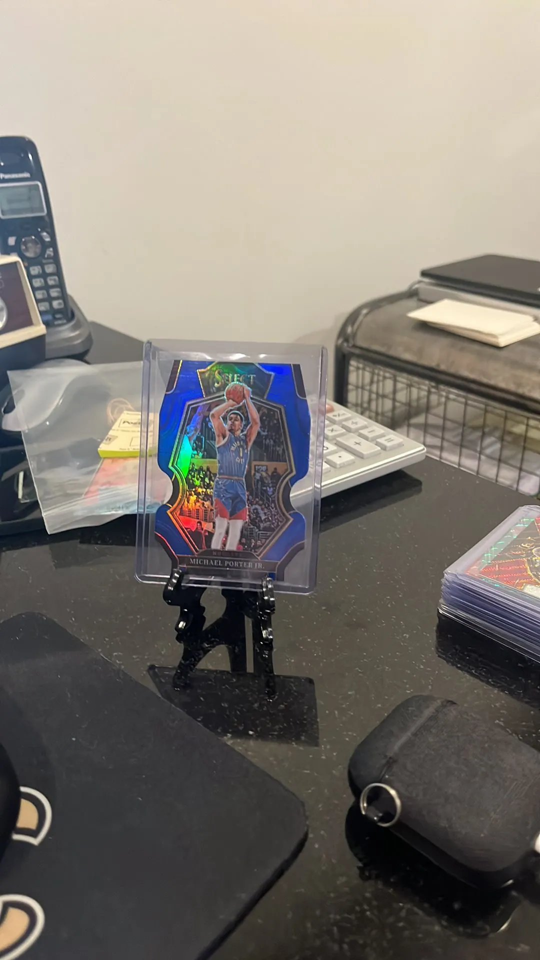 Product image for Michael Porter Jr. Blue Die Cut /249 Select
