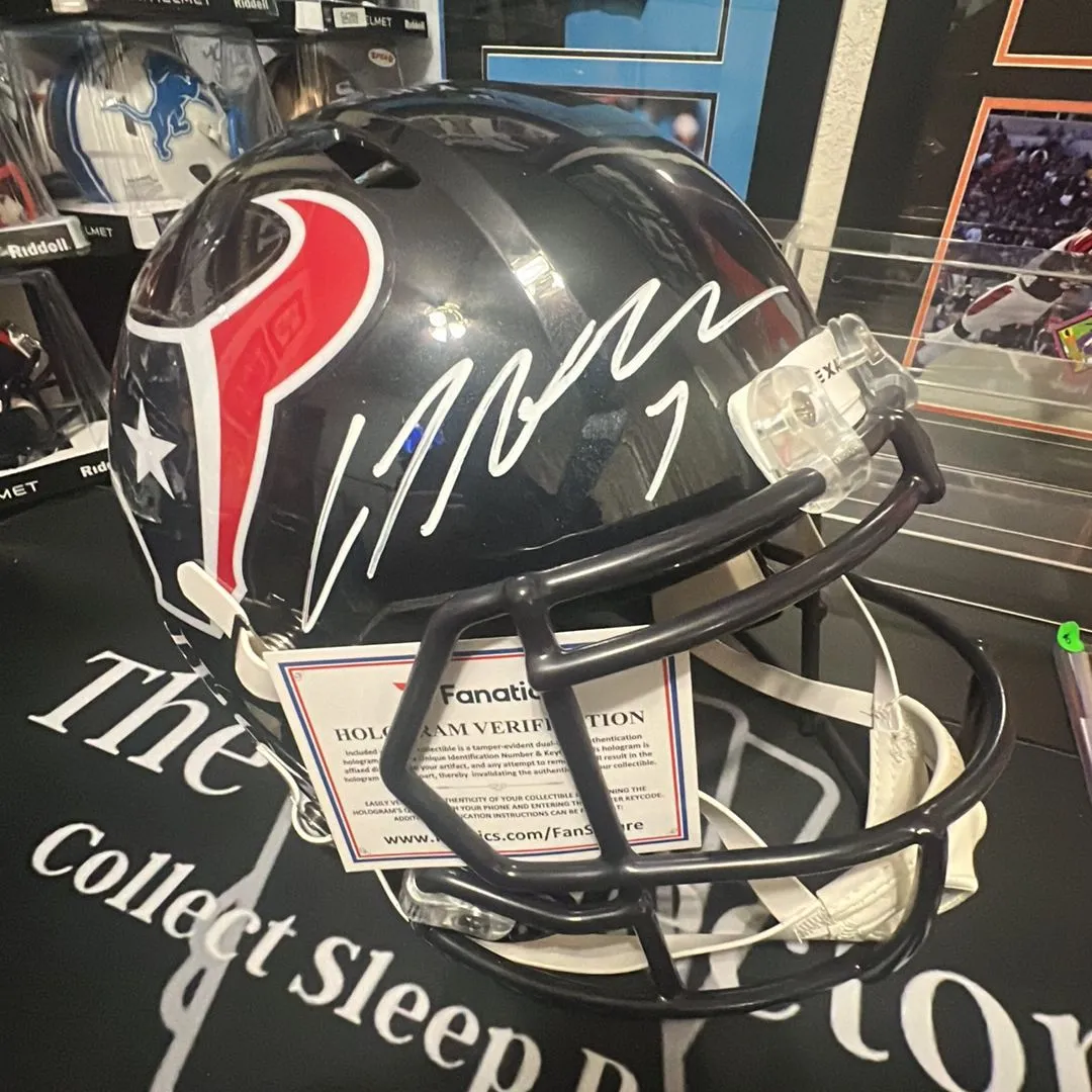 Product image for CJ Stroud full size replica helmet Fanatics