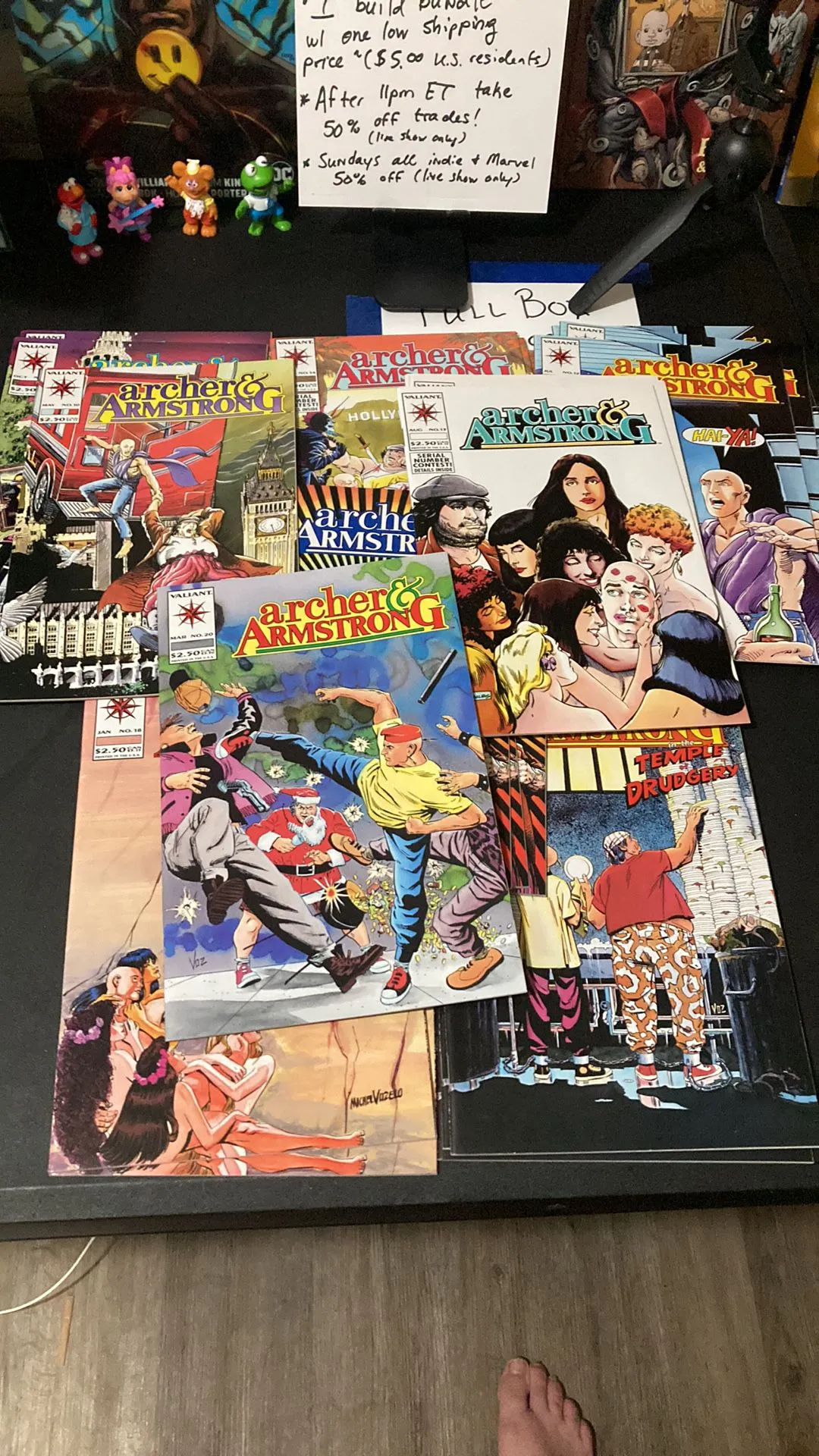 Product image for Huge Archer and Armstrong Wholesale Lot of 23 books!!!