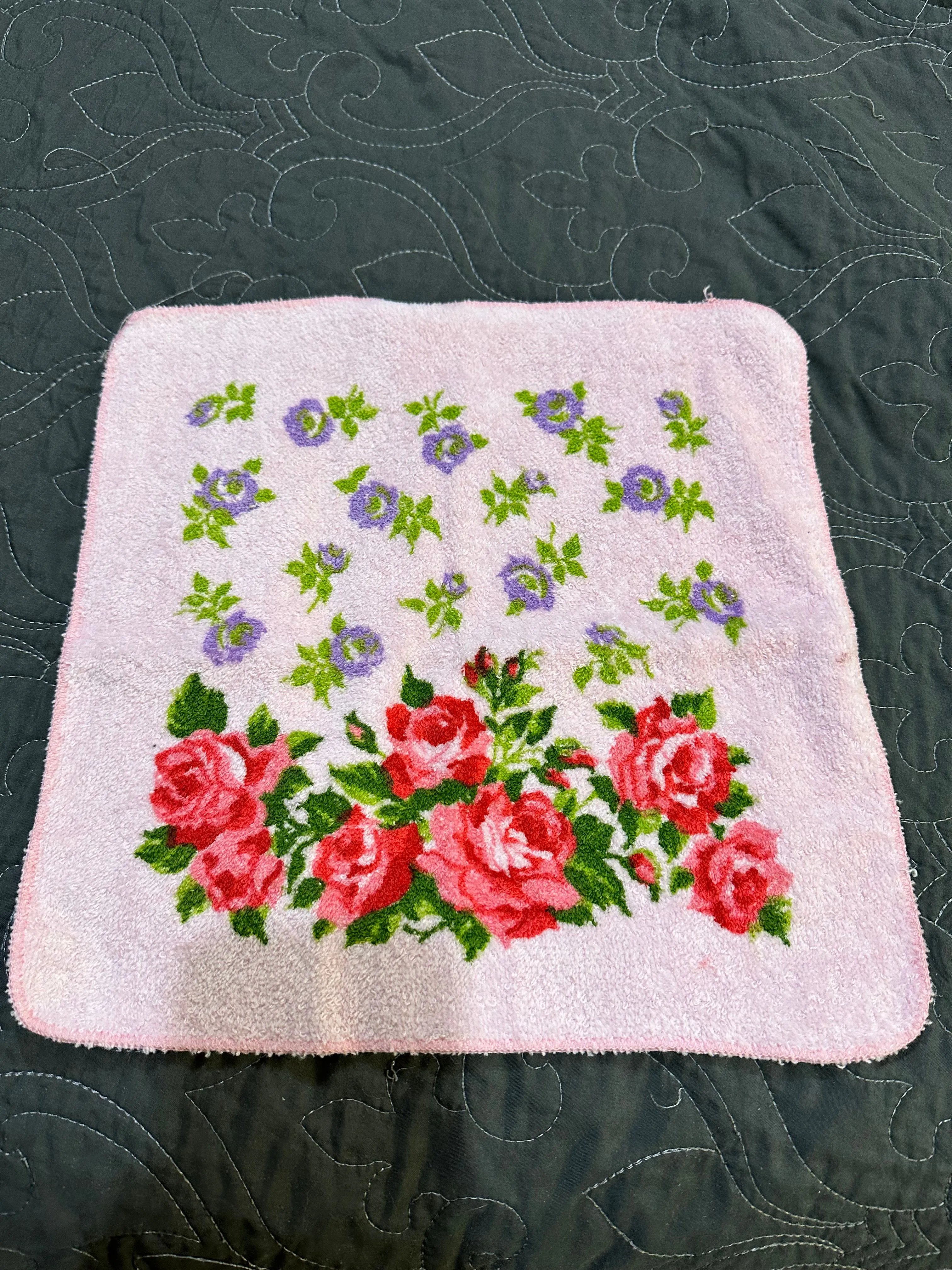Product image for Vintage Cannon Flower Wash Cloth
