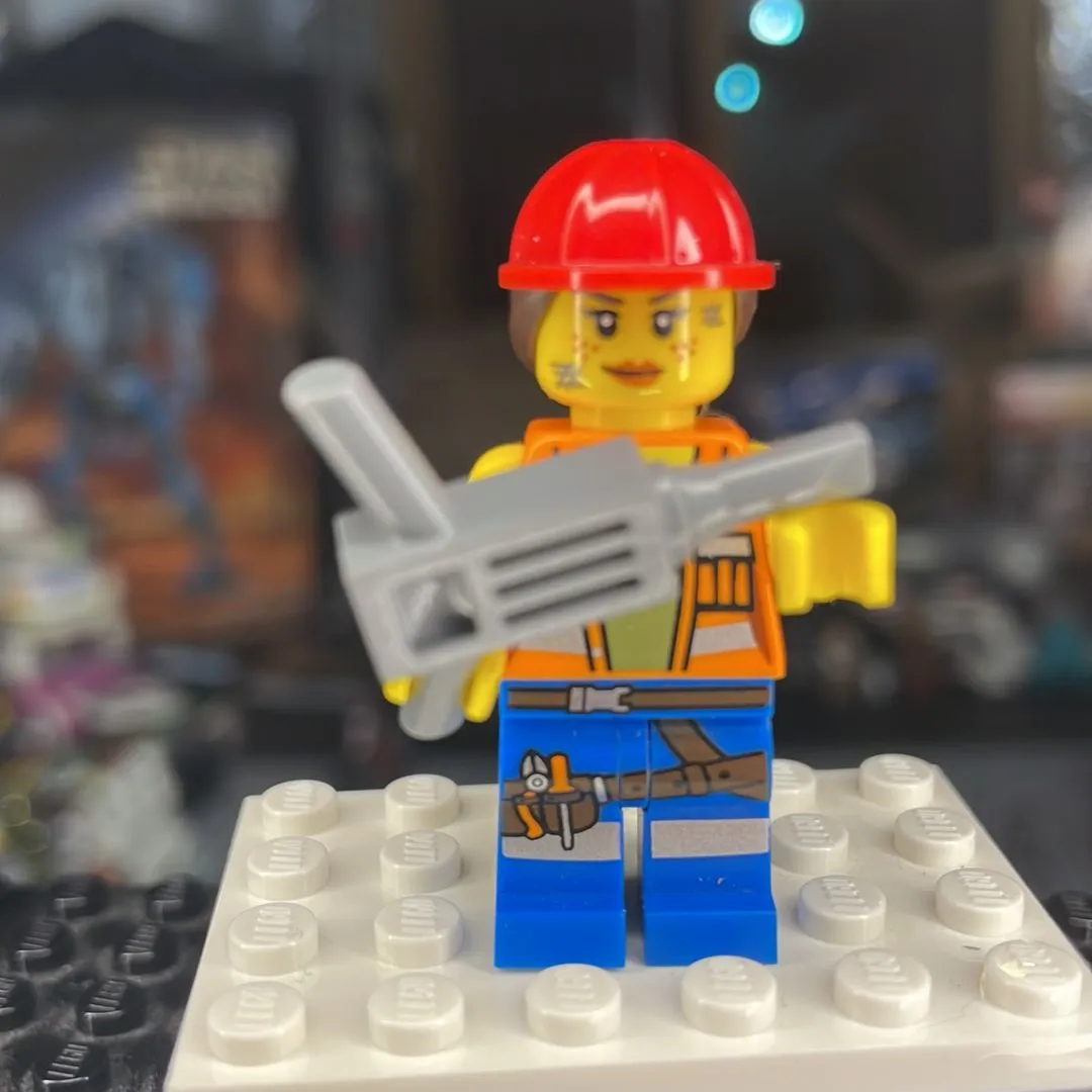 Product image for Lego Movie Gail the Construction Worker