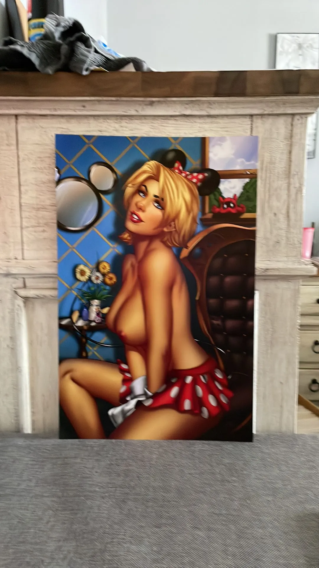 Product image for Minnie nude 11x17 Art print