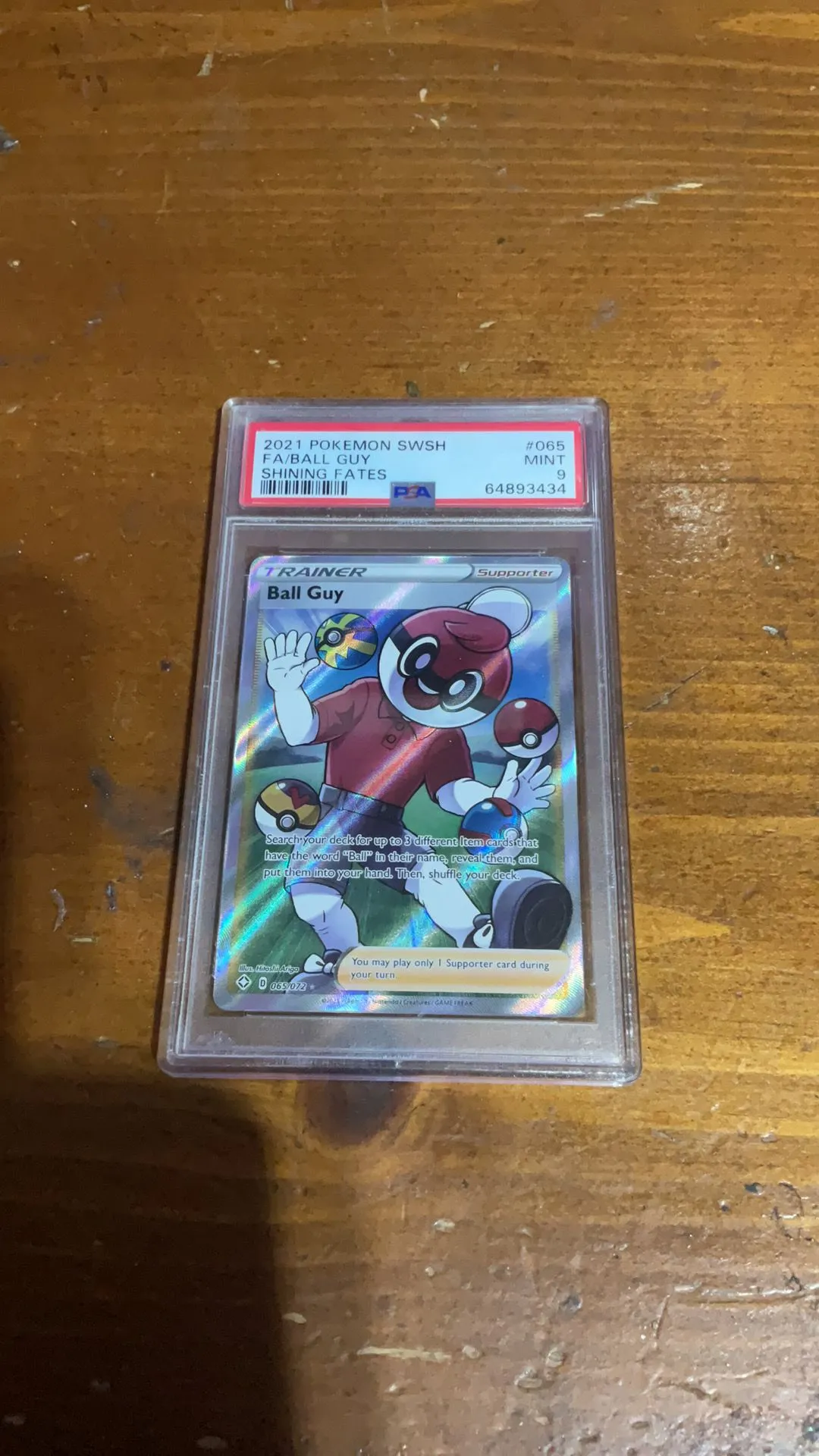 Product image for Ball Guy PSA MINT 9
