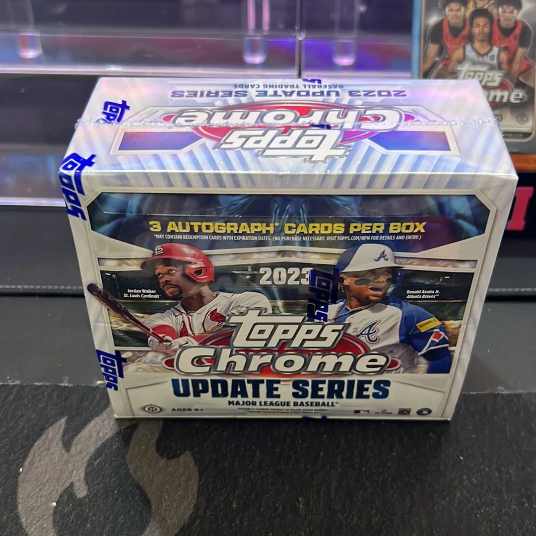 Product image for ‼️‼️1 BOX TOPPS CHROME UPDATE JUMBO RANDOM 30 TEAMER‼️‼️