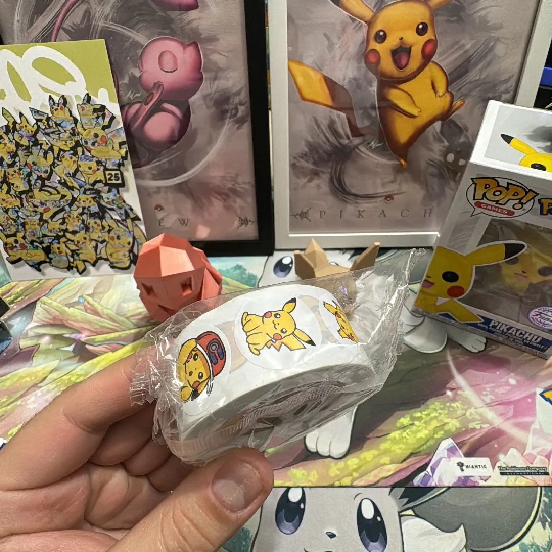 Product image for 500 autocollants pokemon