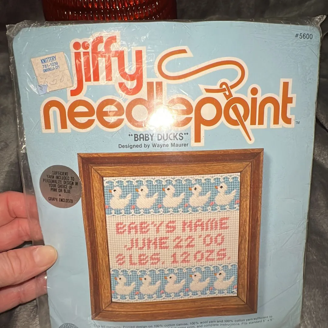 Product image for Jiffy Baby Ducks Needlepoint