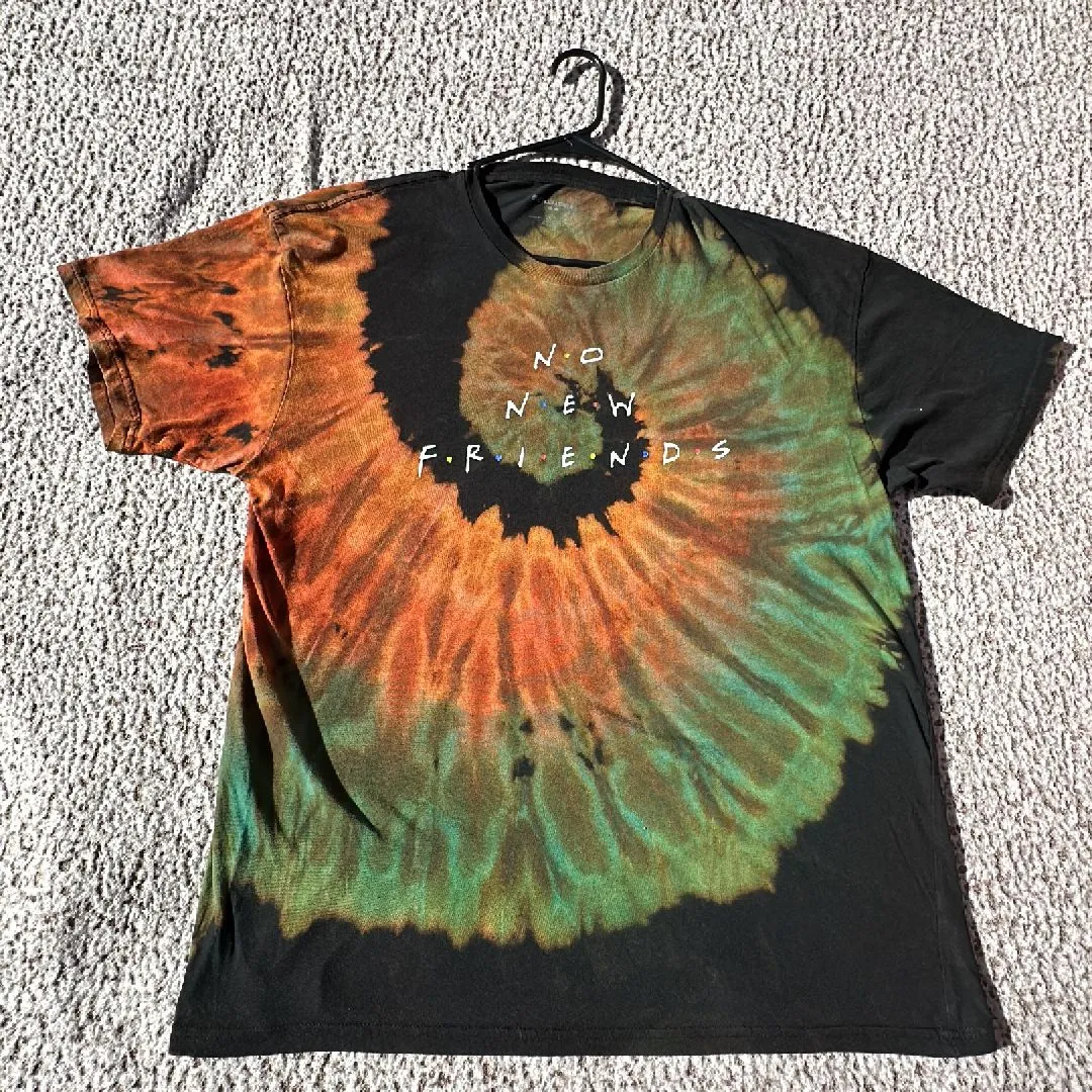 Product image for No New Friends Tie Dye Shirt