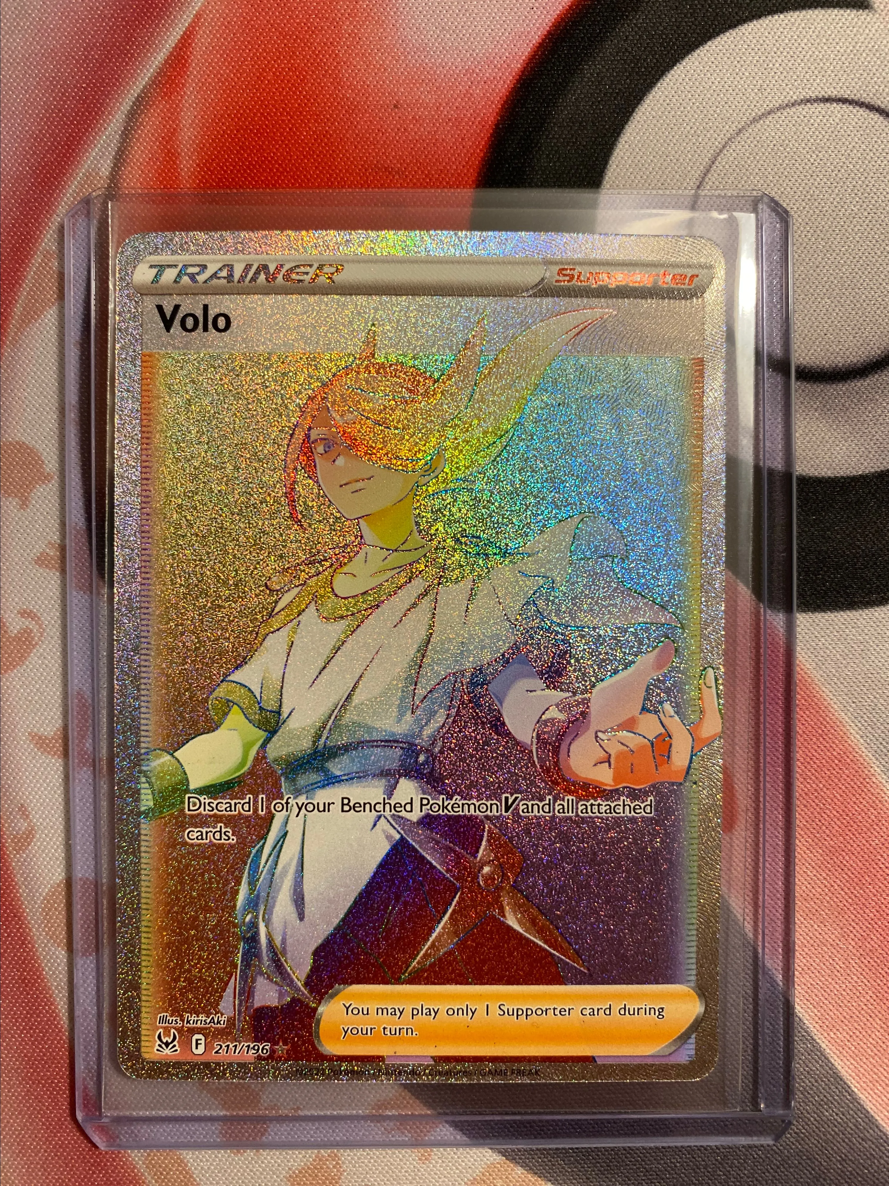 volo pokemon card rainbow rare Volo [Full Art]