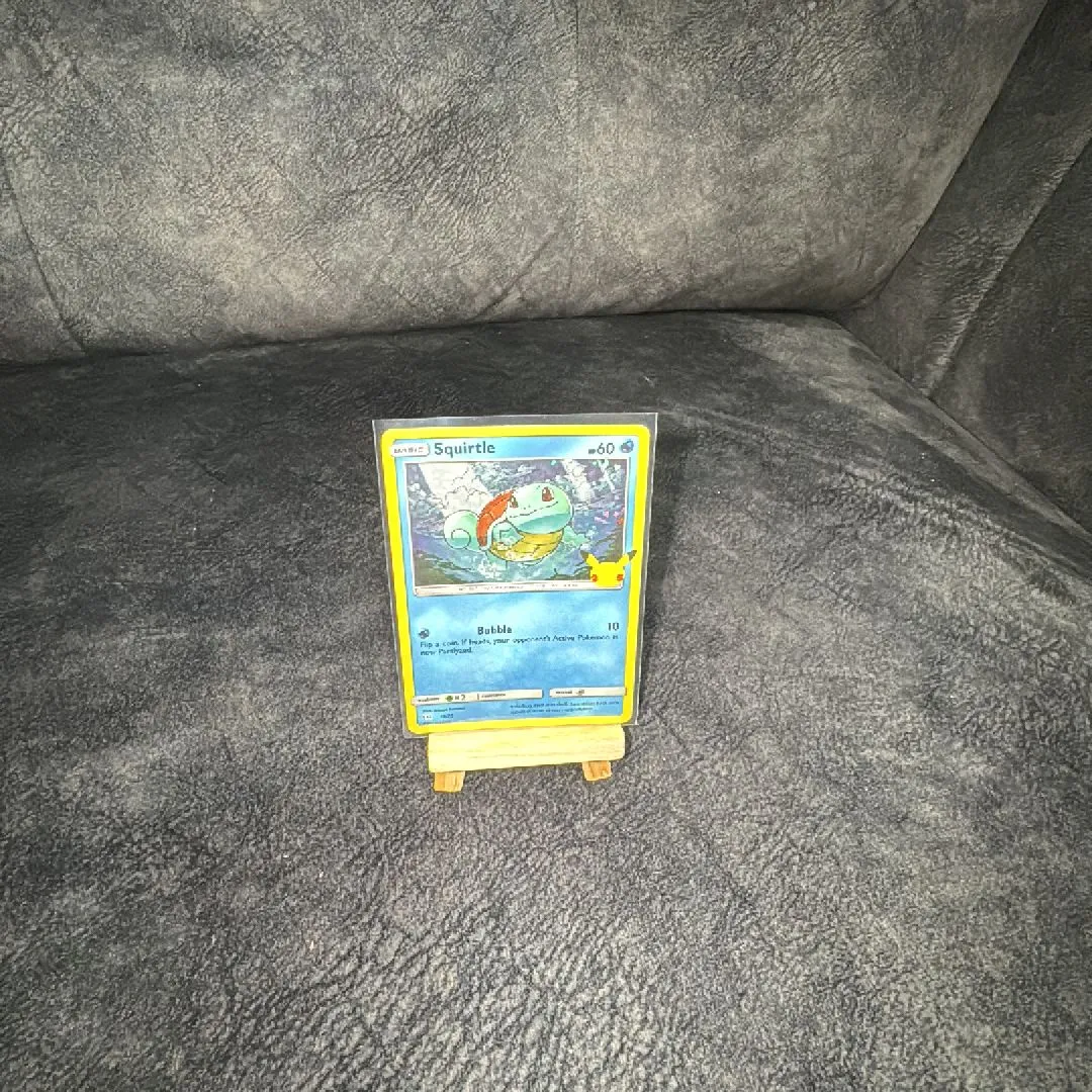 Product image for Pokemon Card Squirtle 17/25 McDonalds 25th Anniversary promo Holo Near Mint