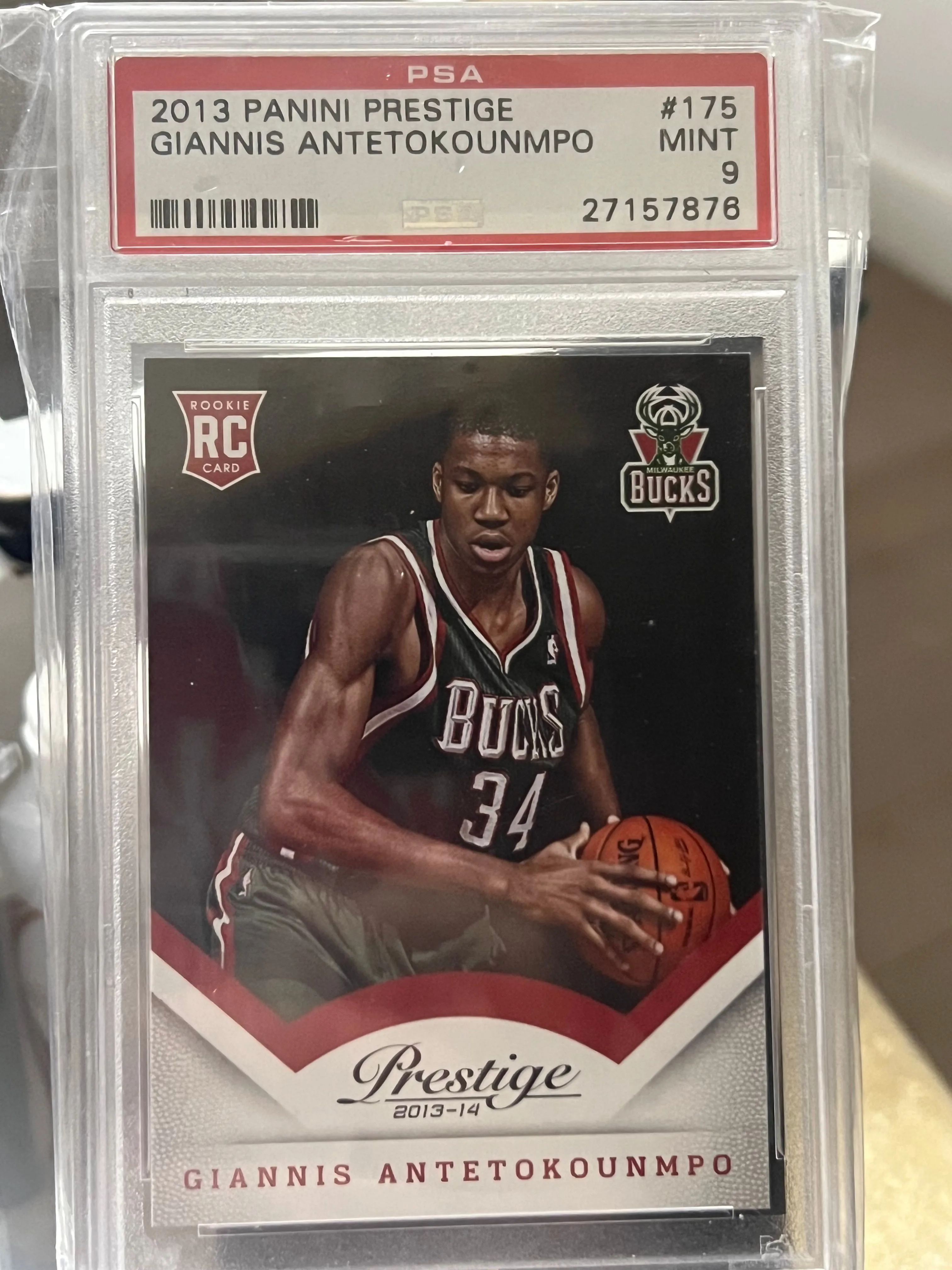 Product image for Basketball 🏀 Giannis Antetokounmpo PSA 9