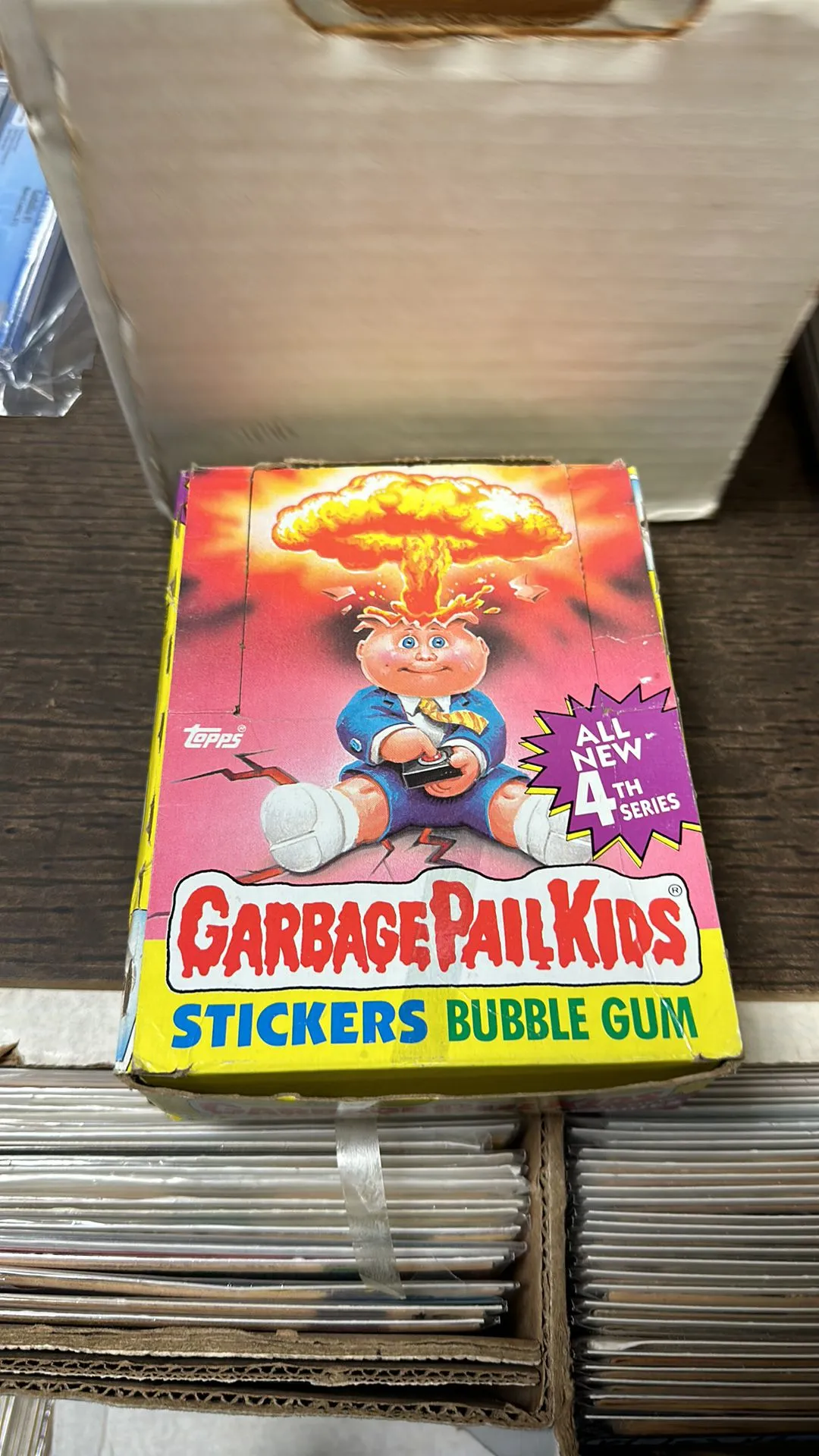 Product image for Full box series 4 unopened packs