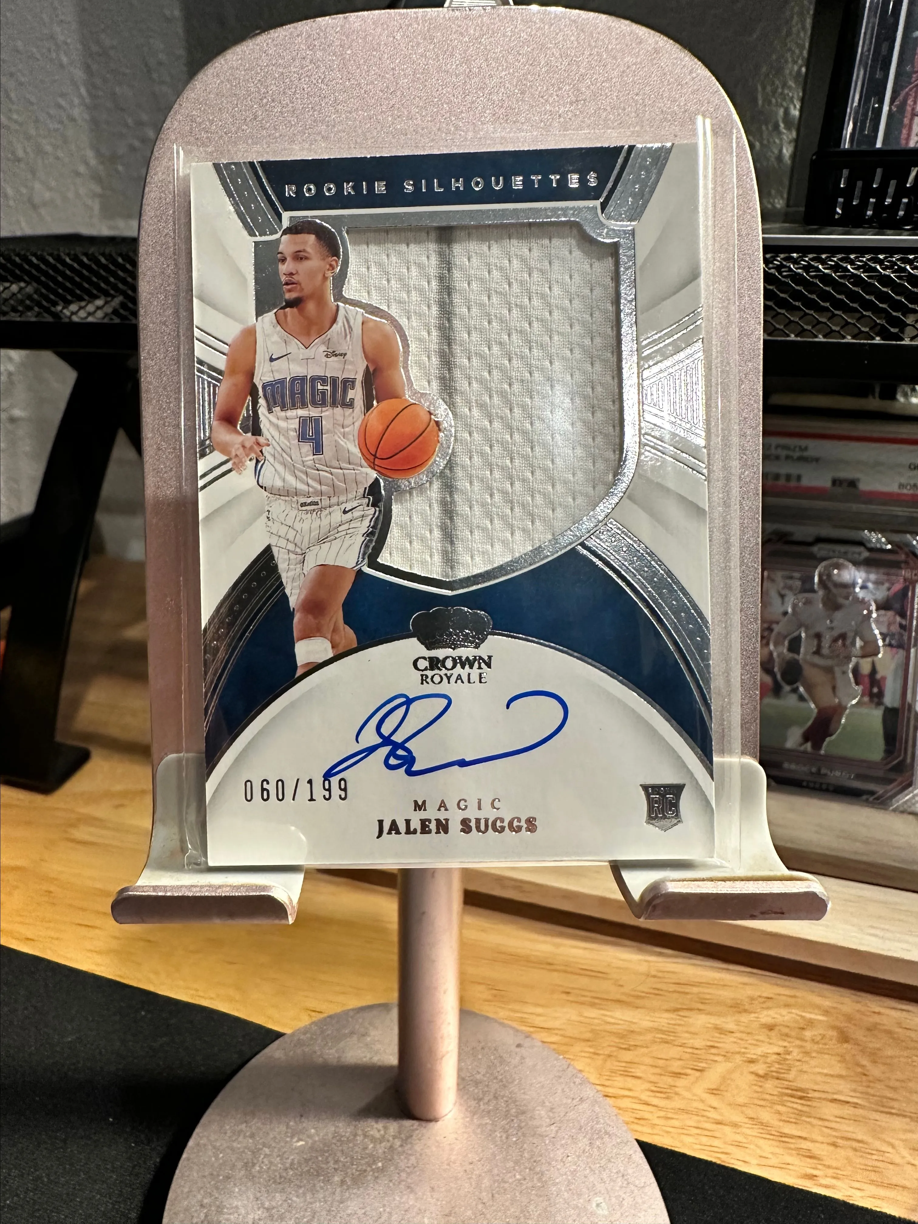 Product image for Jalen Suggs Rookie Silhouette Auto Patch /199