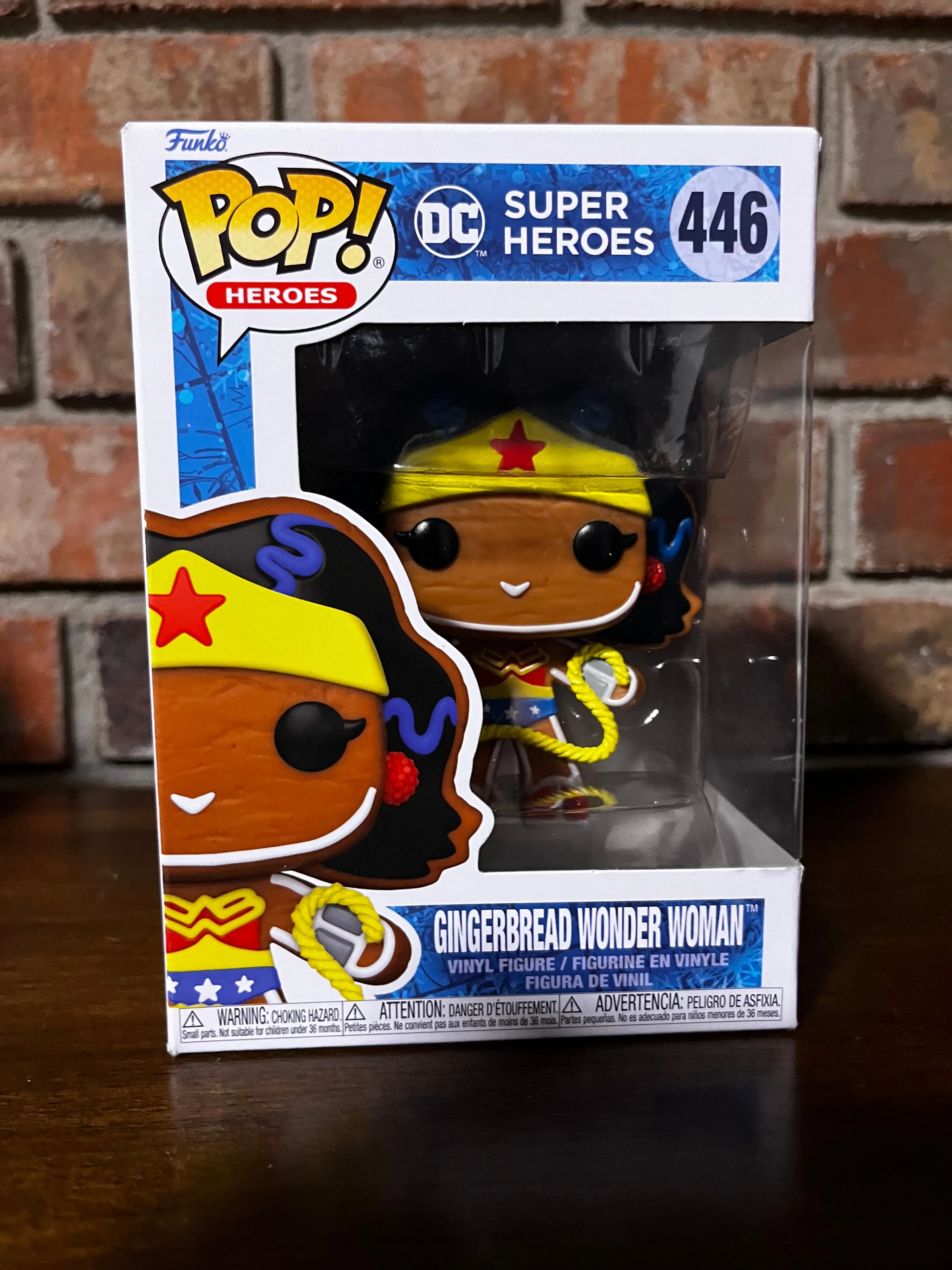 Product image for Gingerbread Wonder Woman 446 DC Super Heroes