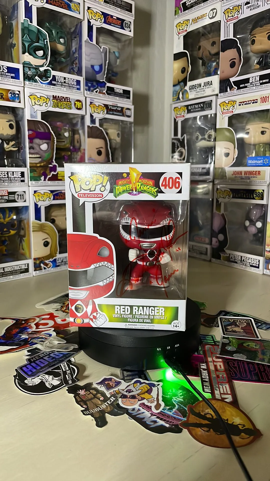 Product image for Signed Red Ranger (Action Pose)