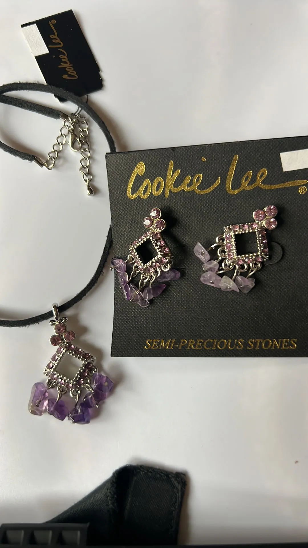 Product image for Semi precious stones Cookie Lee set
