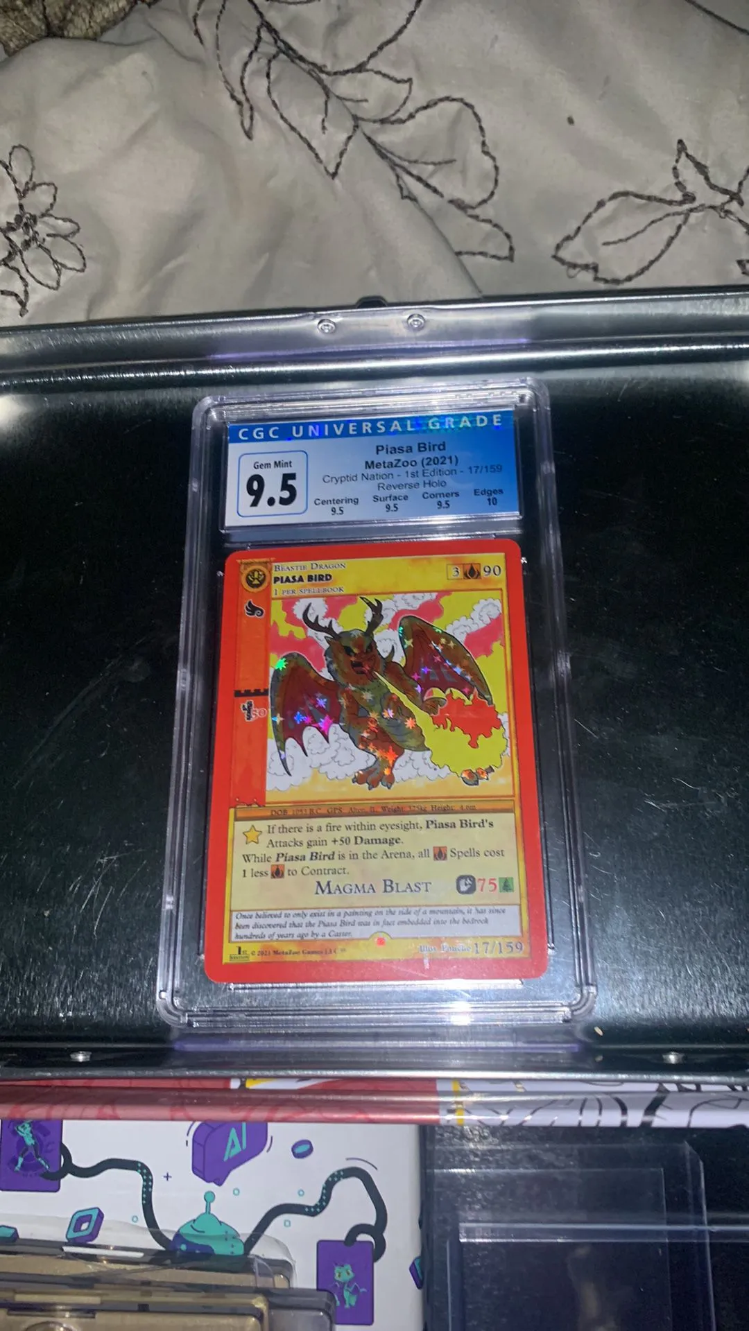 Product image for Metazoo cgc graded piasa bird 2021 1st ed