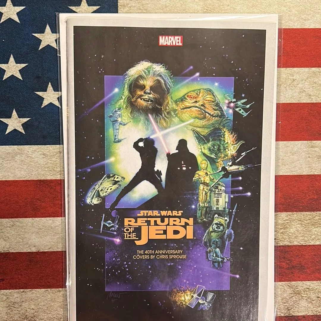 Product image for Star Wars Return Of The Jedi 40th Anniversary Chris Sprouse Movie Variant