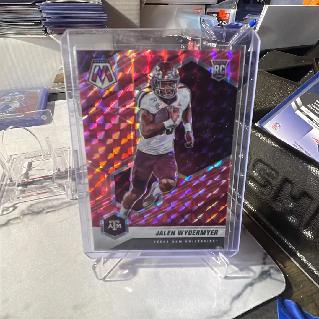 Product image for Jalen Wydermyer Mosaic DP Rookie /25 Colts Bills Aggies