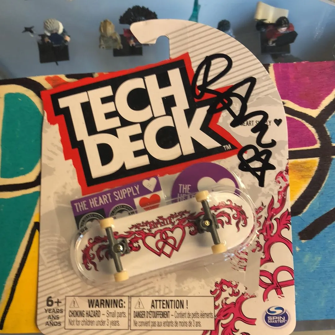 Product image for Signed BAM MARGERA tech deck