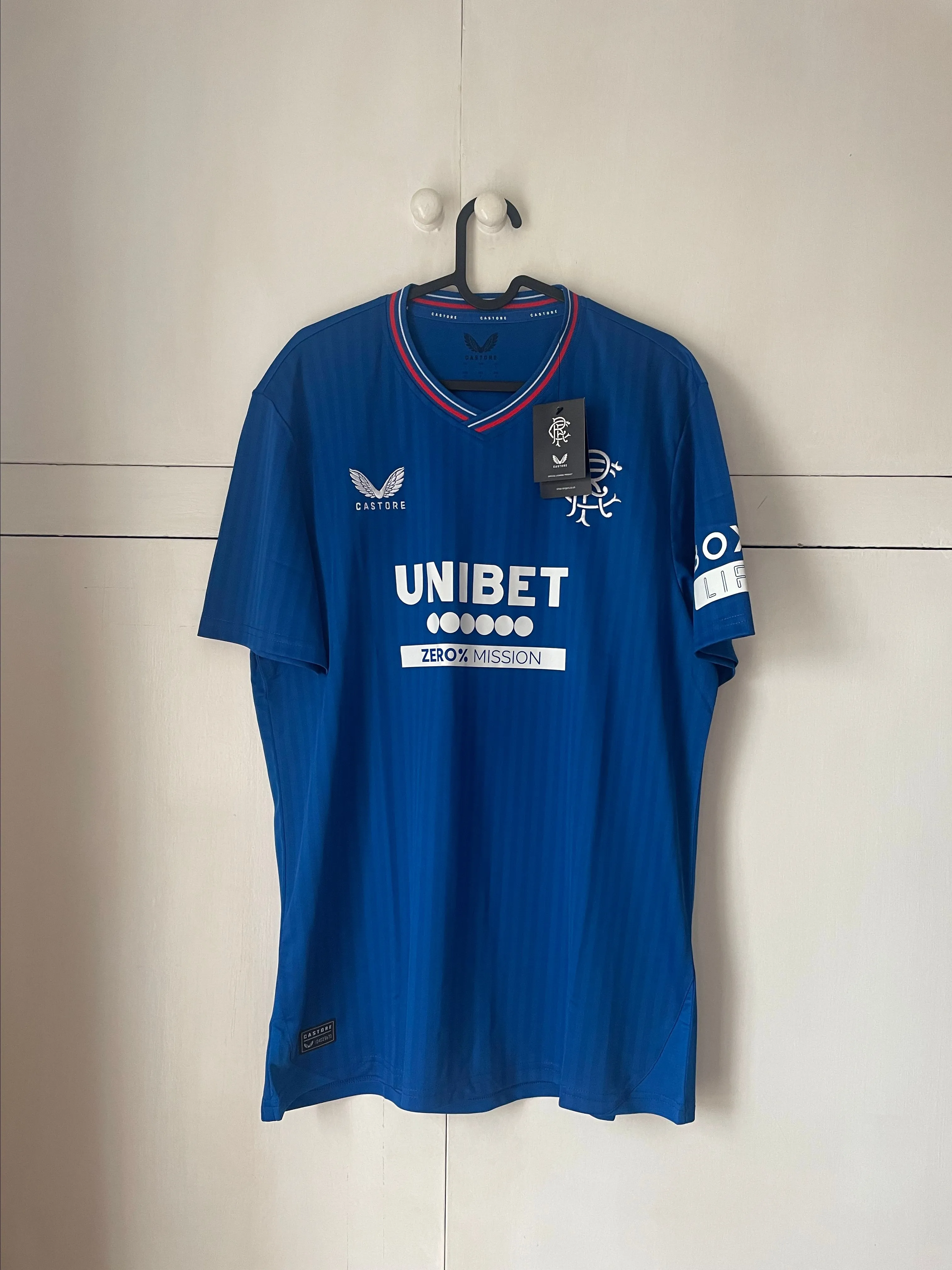 Product image for 2023-24 Rangers Home Shirt *BNWT* L