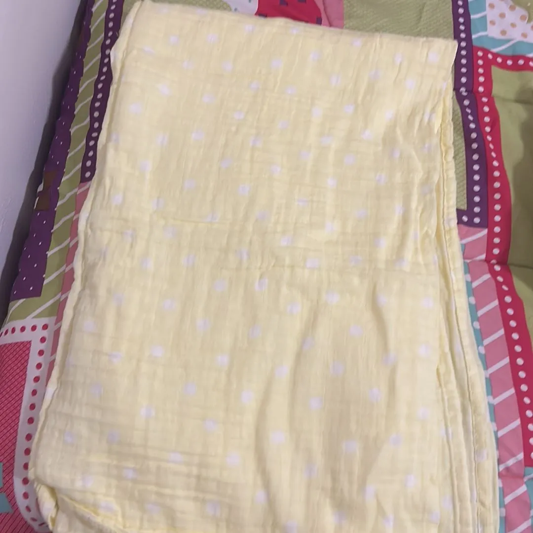 Product image for Cloud island yellow swaddle