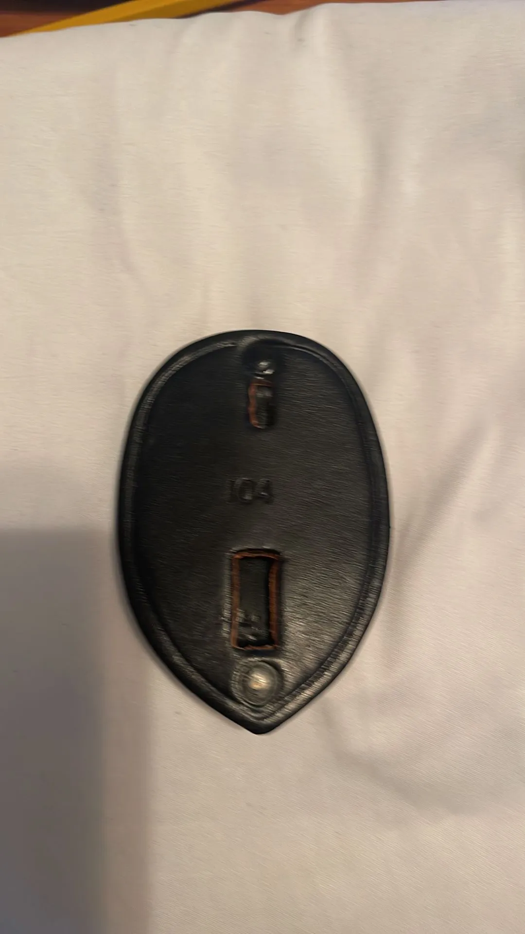 Product image for Leather badge holder