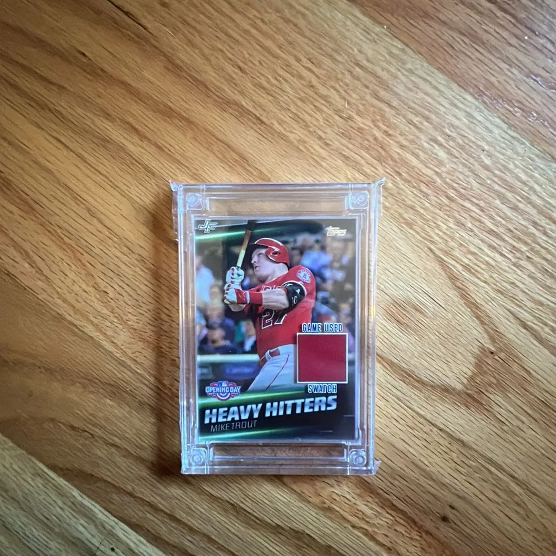 Product image for Mike Trout Game used swatch