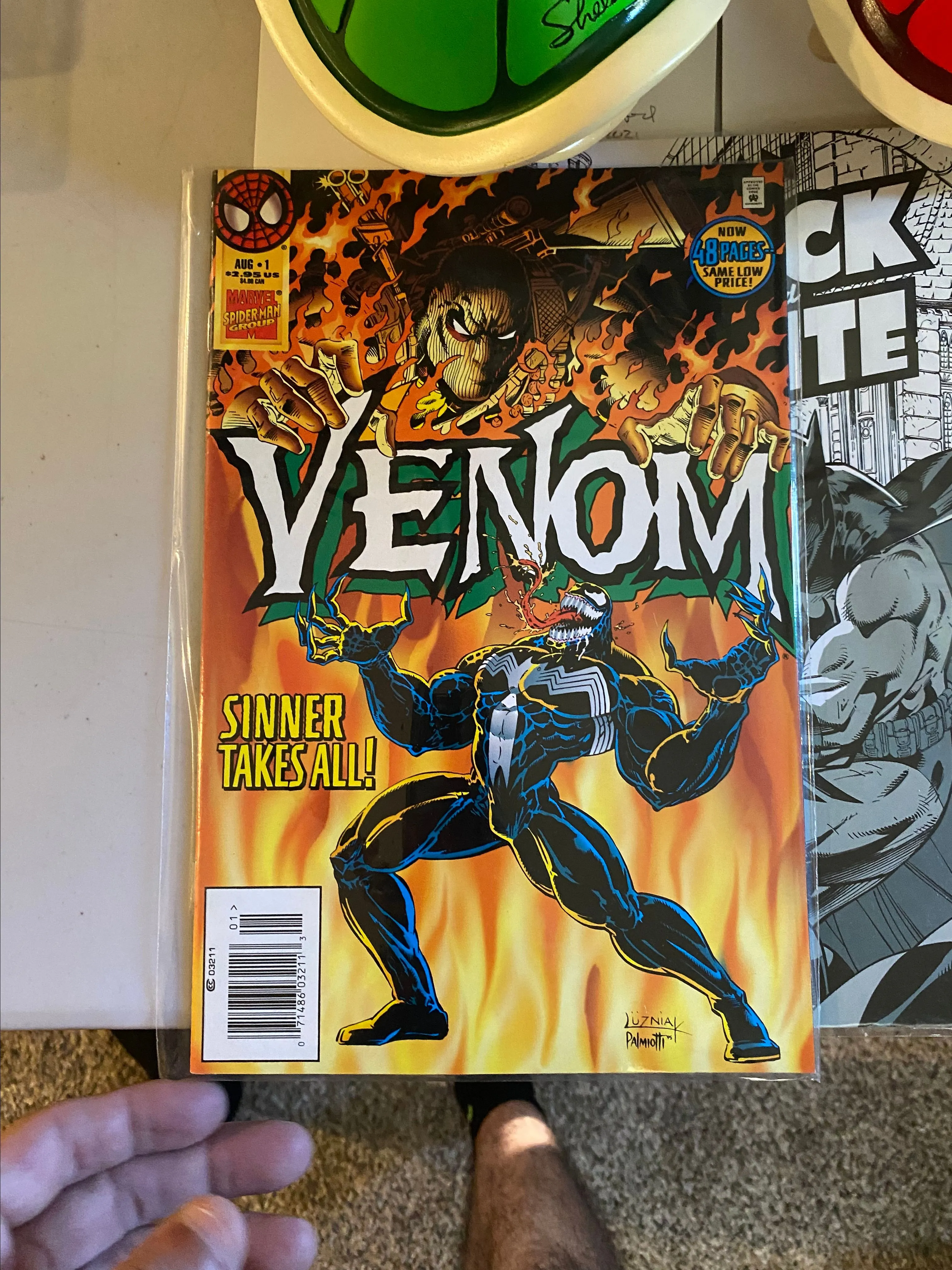Product image for Venom Sinner Takes All #1 Marvel Comics 1995