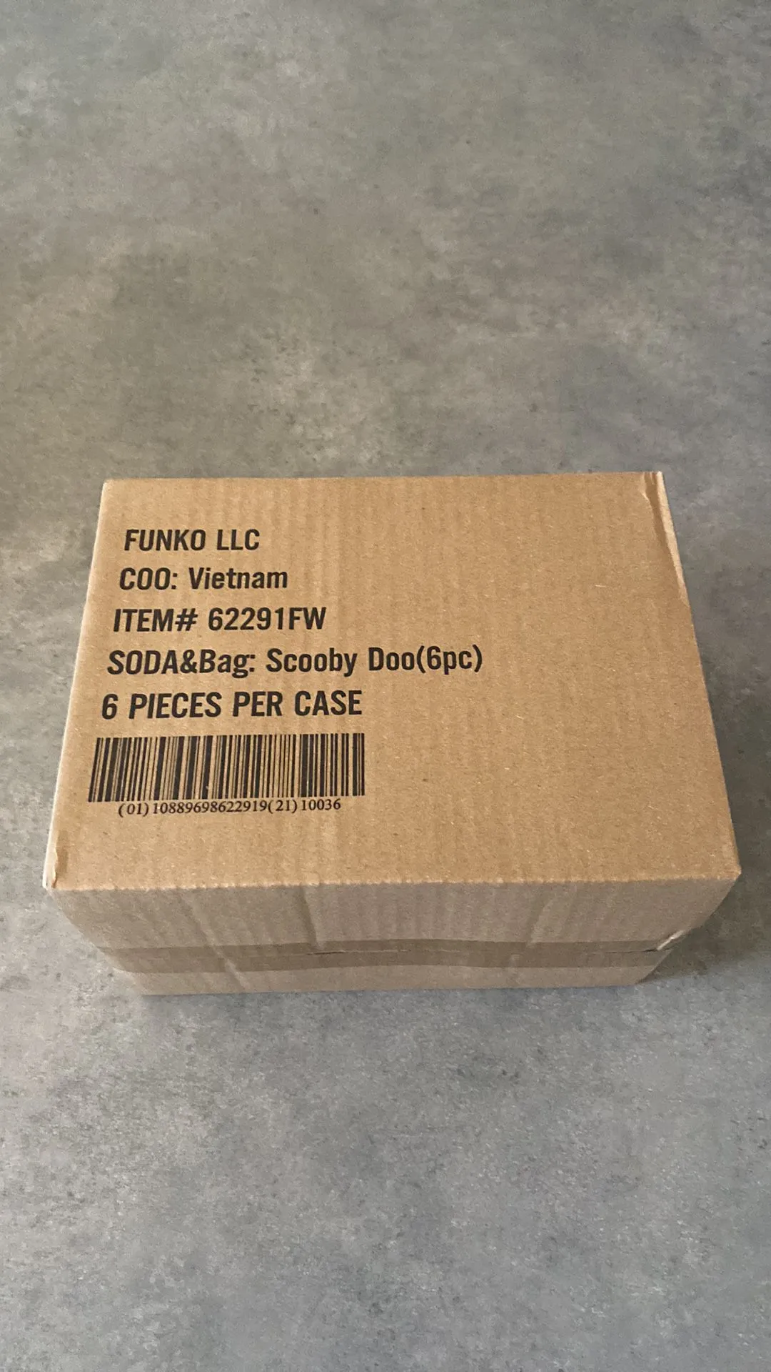 Product image for Scooby-Doo 6-Pack Vinyl Sodas with Cooler