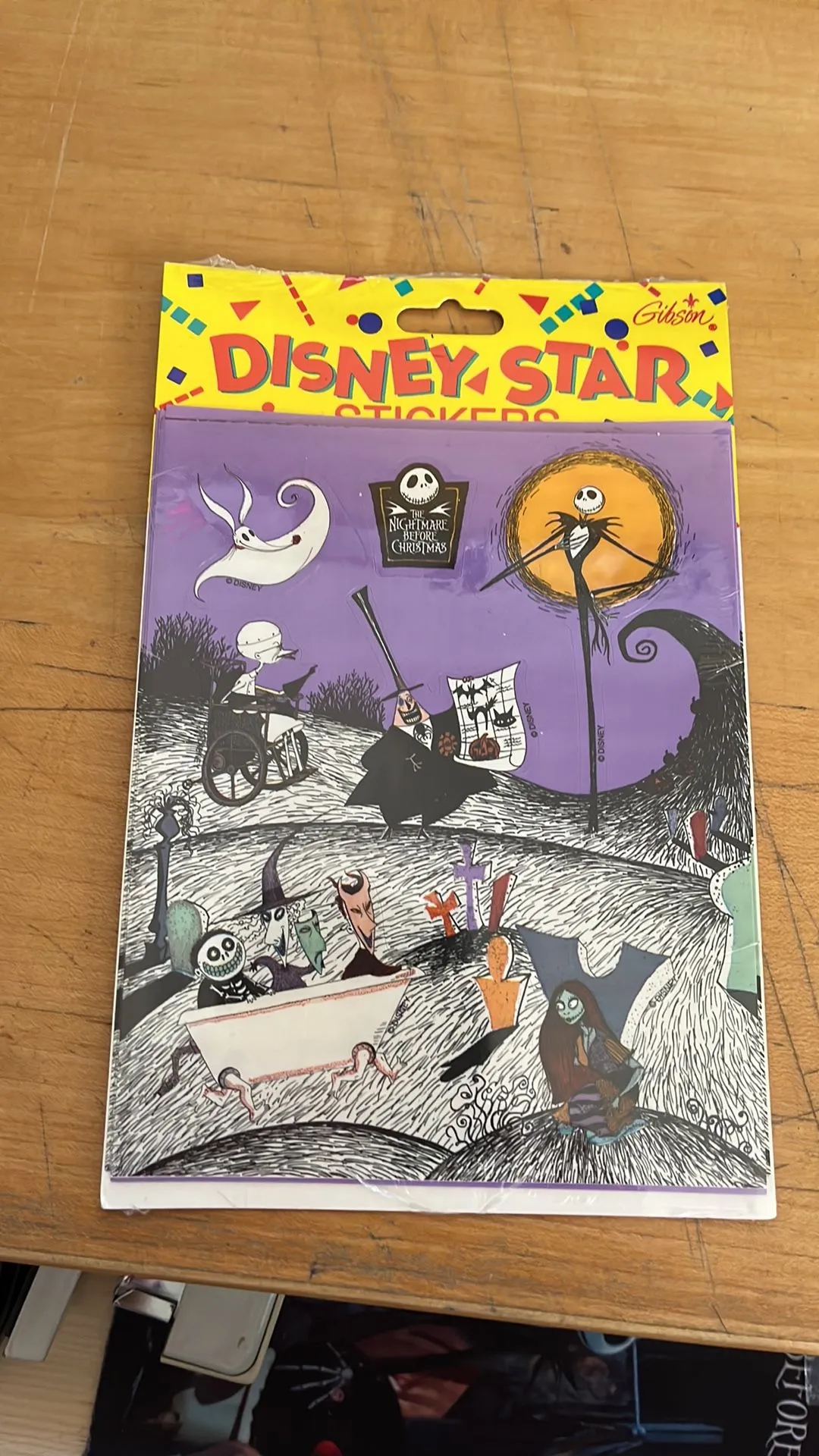 Product image for Vintage Nightmare Before Christmas Srickers