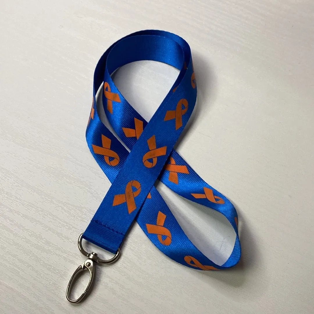 Product image for NEW Blue MS/Leukemia Lanyard