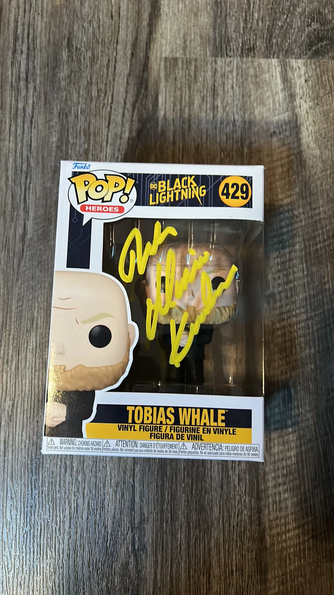 Product image for Tobias Whale signed by Krondon