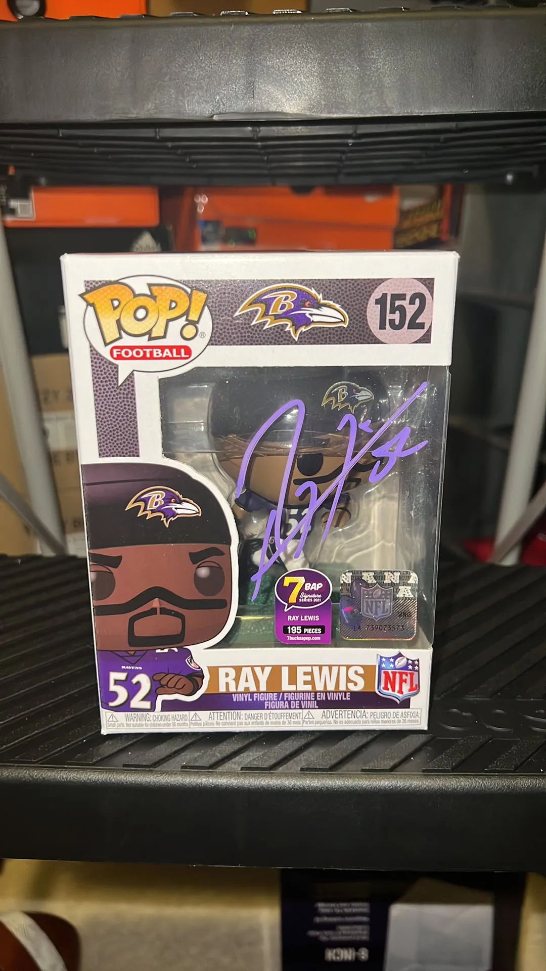 Product image for Ray Lewis (signed) 195 piece