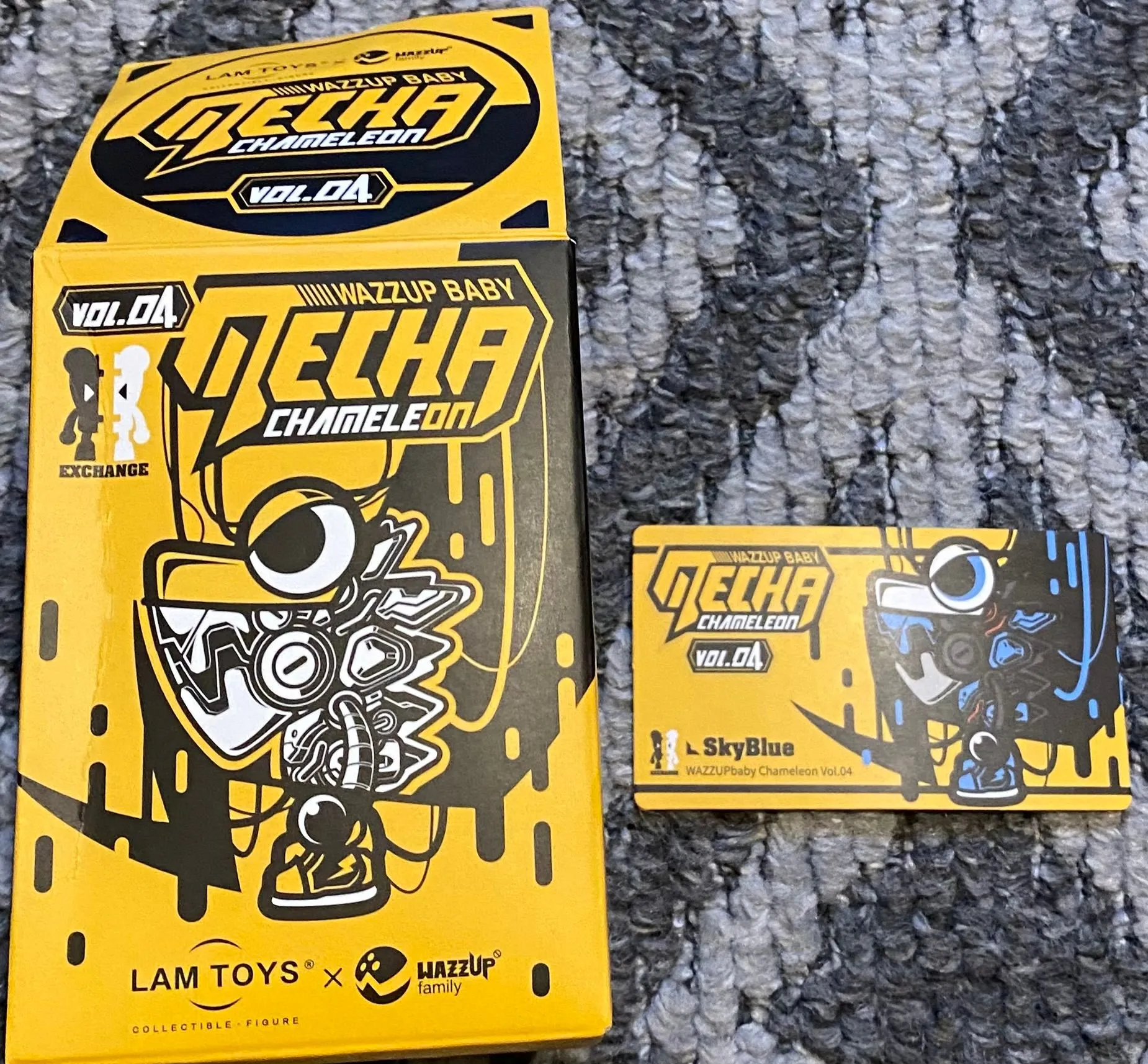 Product image for Blind box Mecha Chamele Wazzupbaby vol.04