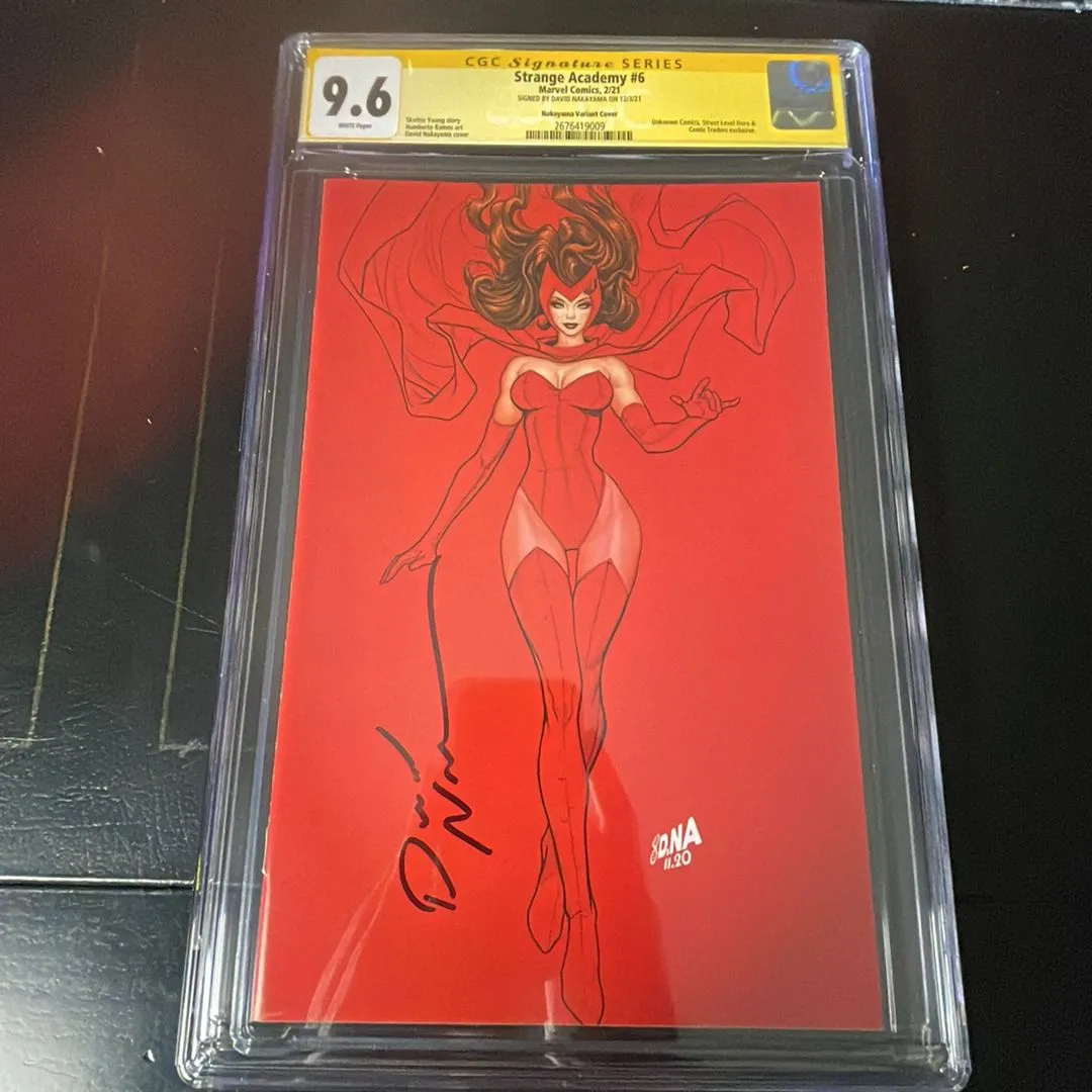 Product image for Strange Academy 6 Nakayama Variant Cover CGC 9.6 2021