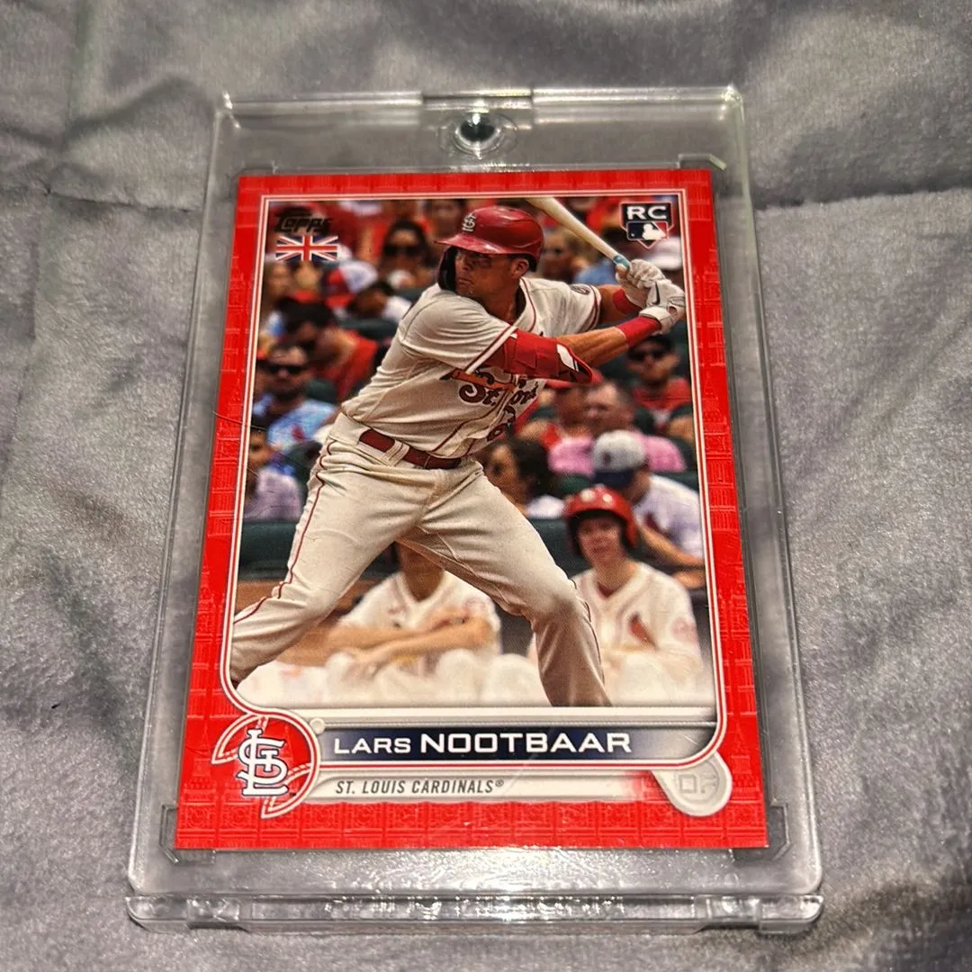 Product image for Lars Nootbar RC UK Topps 2022 /99
