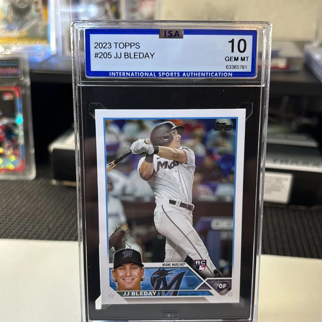 Product image for 2023 Topps JJ Bleday RC ISA 10