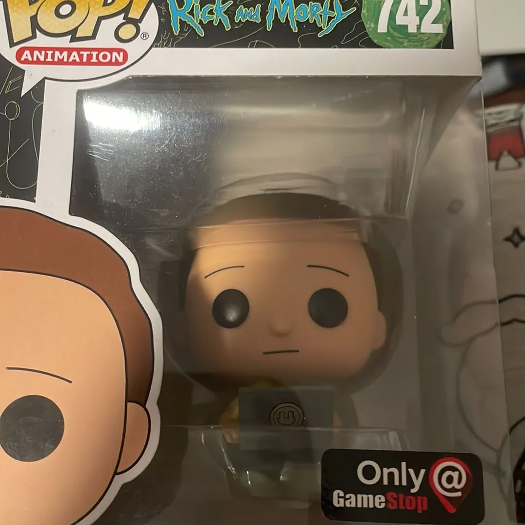 Product image for Morty with Laptop