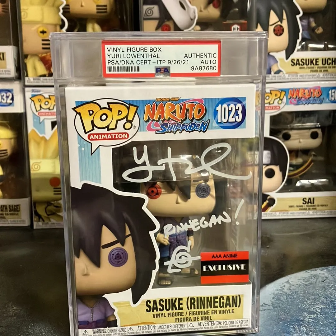 Product image for Sasuke Signed PSA encapsulated