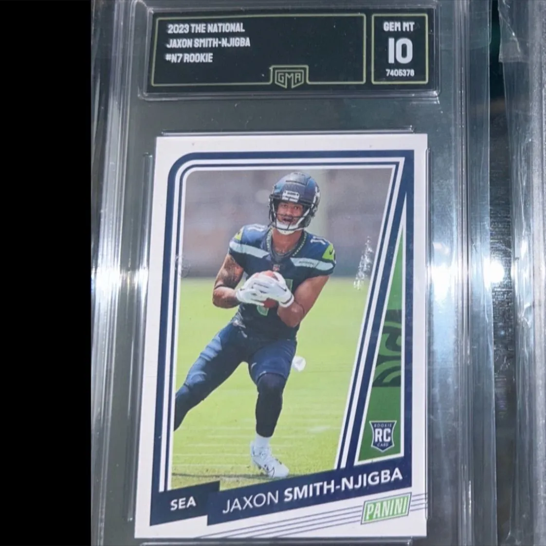 Product image for Jaxson Smith-Njigba - 2023 Panini Rookie Card GMA 10